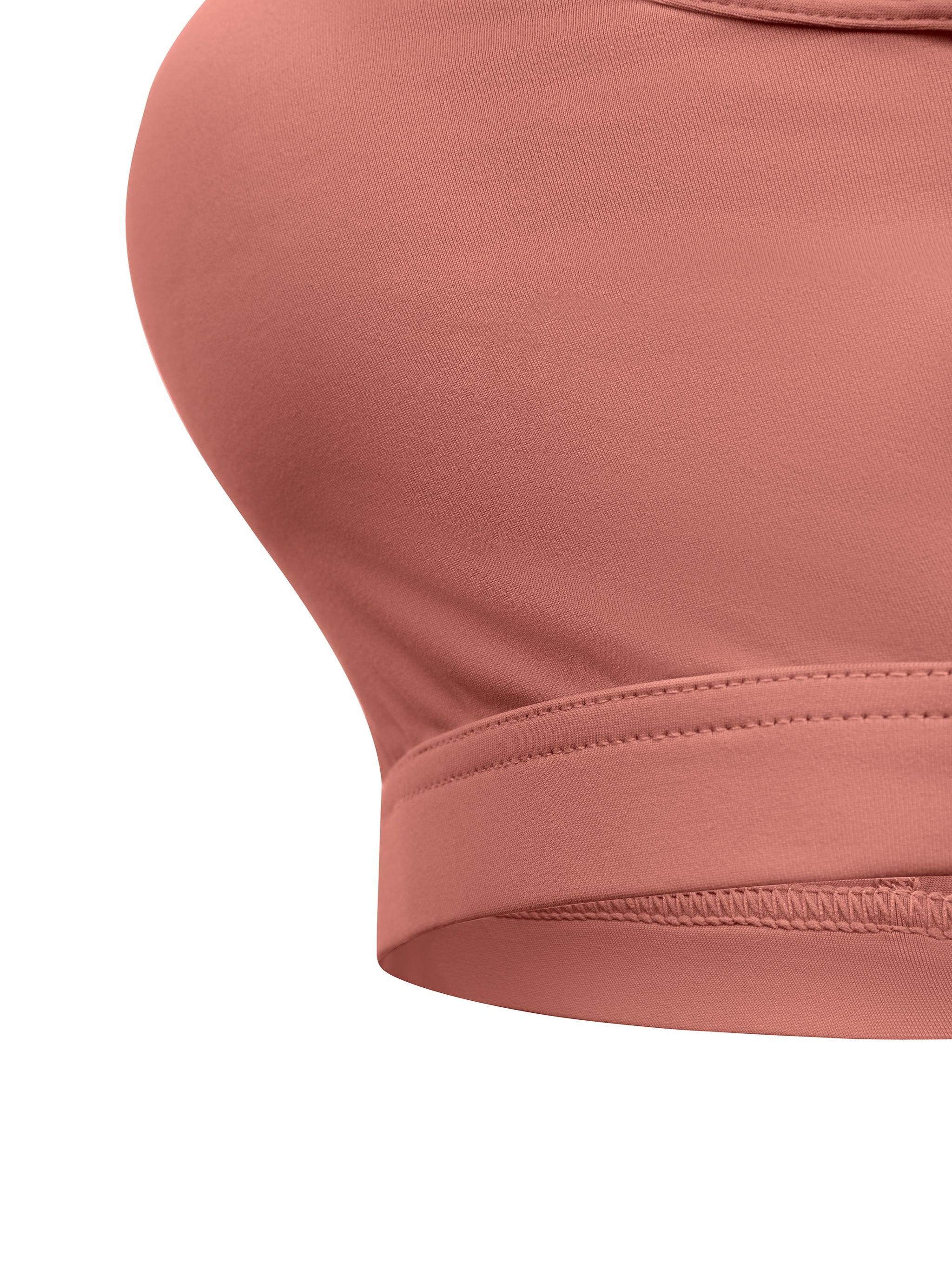 Women's Cropped Sports Bra – Medium Support Activewear Crop Top