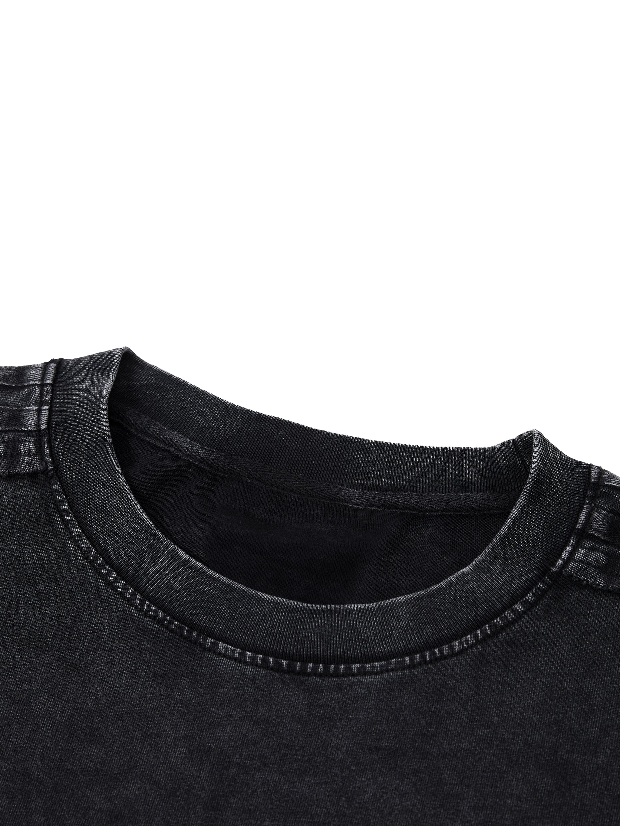 Unisex Vintage Wash Boxy T-Shirt – Oversized Premium Cotton Streetwear Tee