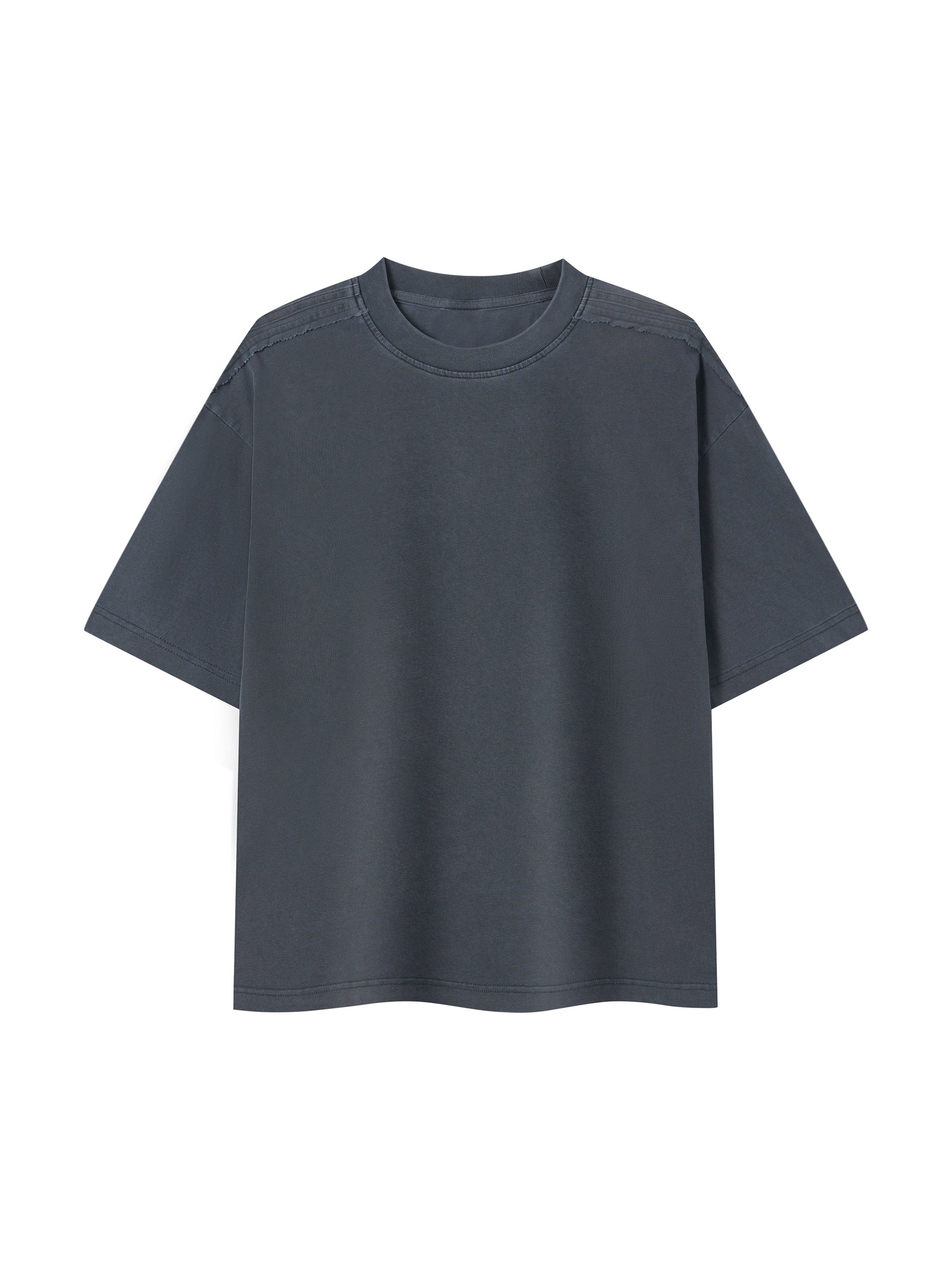 Unisex Vintage Wash Boxy T-Shirt – Oversized Premium Cotton Streetwear Tee