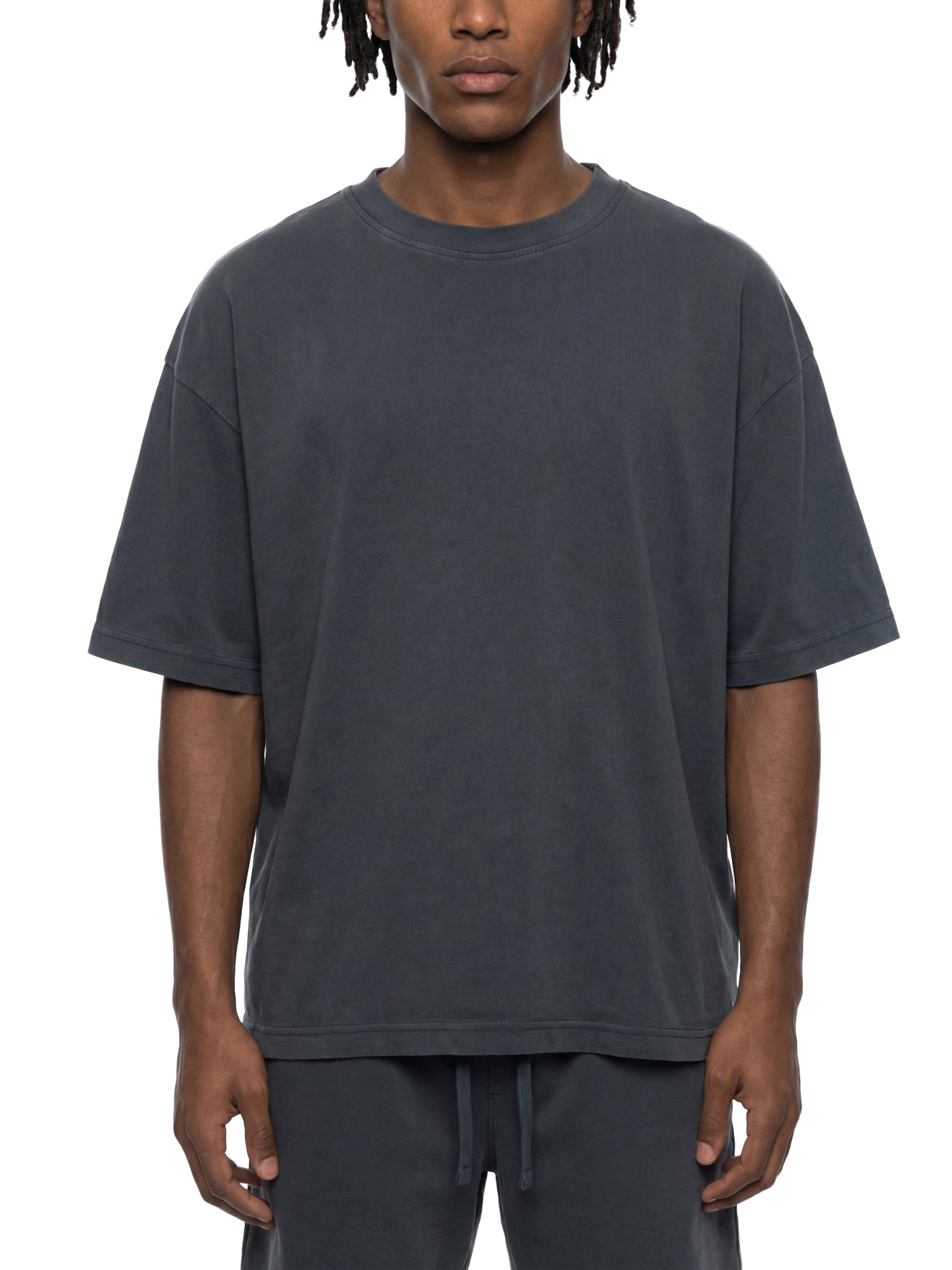 Unisex Vintage Wash Boxy T-Shirt – Oversized Premium Cotton Streetwear Tee