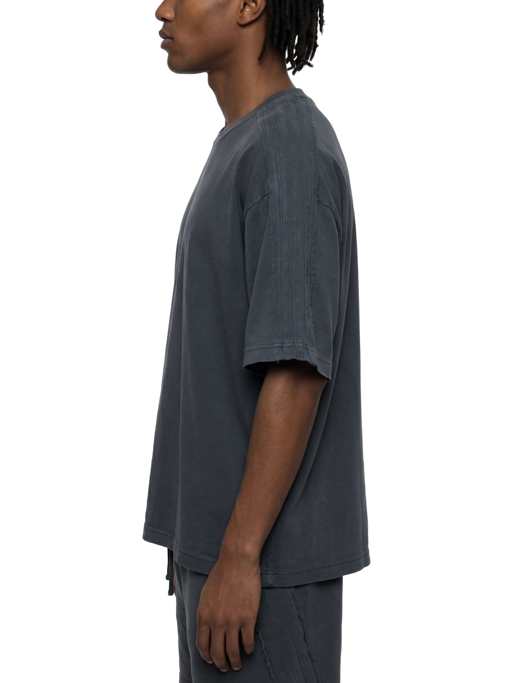 Unisex Vintage Wash Boxy T-Shirt – Oversized Premium Cotton Streetwear Tee