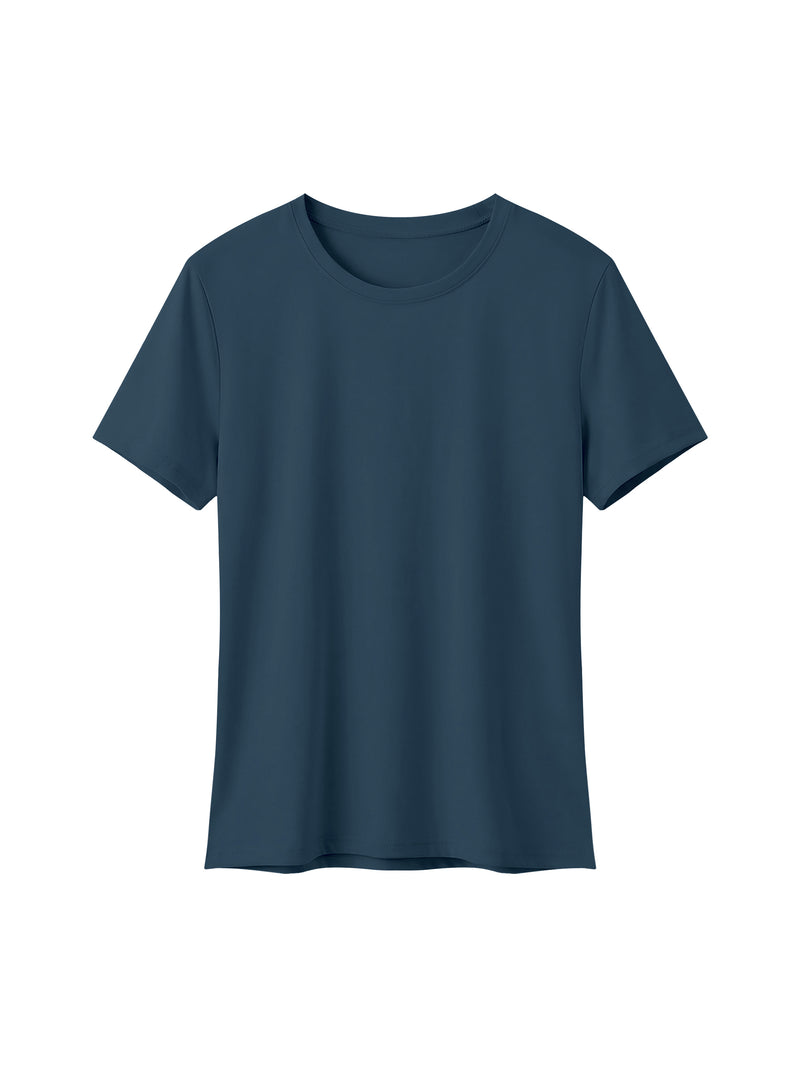 Women's Regular Fit T-Shirt – Soft Cotton Everyday Essential Tee