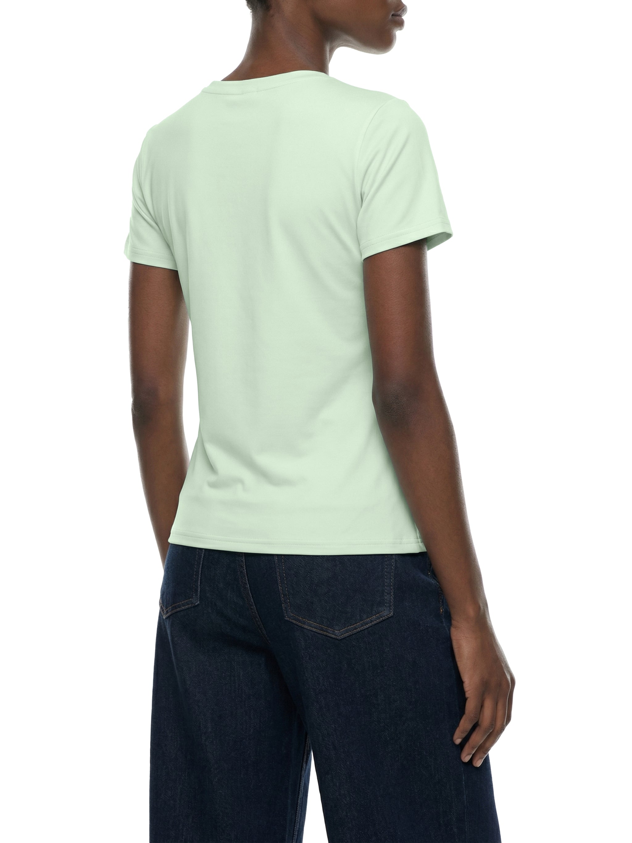 Women's Regular Fit T-Shirt – Soft Cotton Everyday Essential Tee