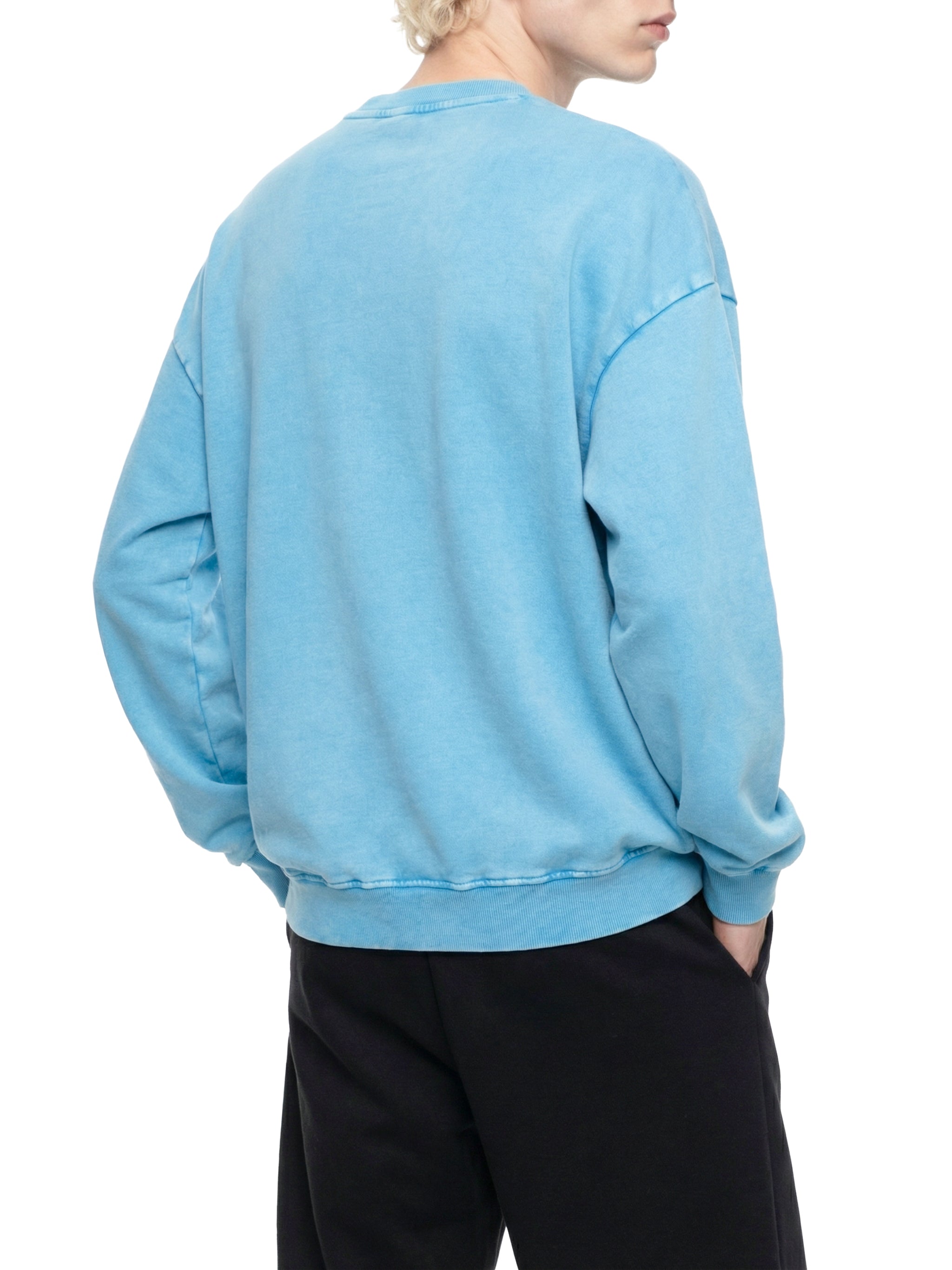 Snow Washed Oversized Sweatshirt – Premium Unisex Heavyweight Streetwear Pullover