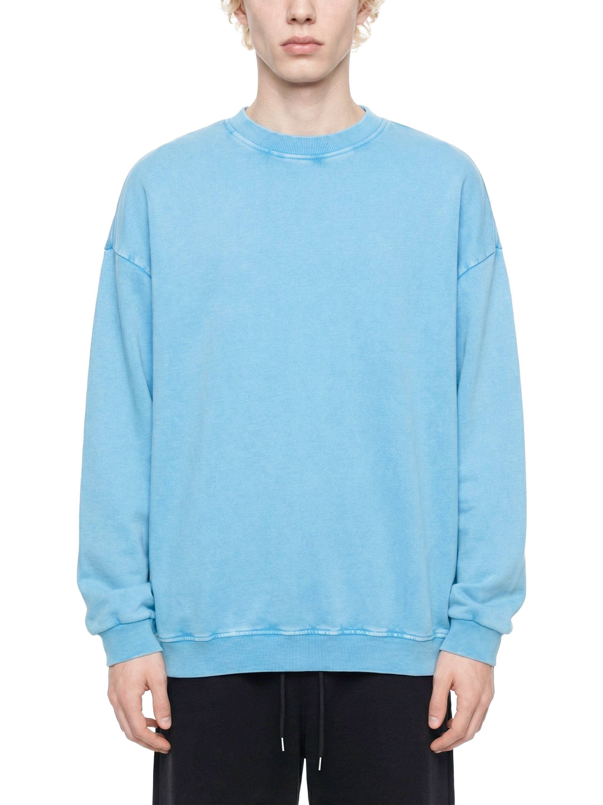 Snow Washed Oversized Sweatshirt – Premium Unisex Heavyweight Streetwear Pullover