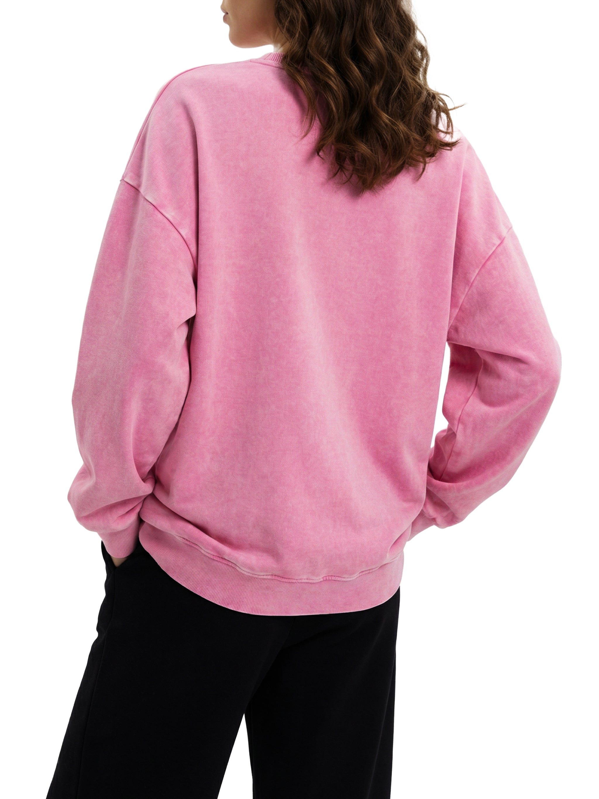 Snow Washed Oversized Sweatshirt – Premium Unisex Heavyweight Streetwear Pullover