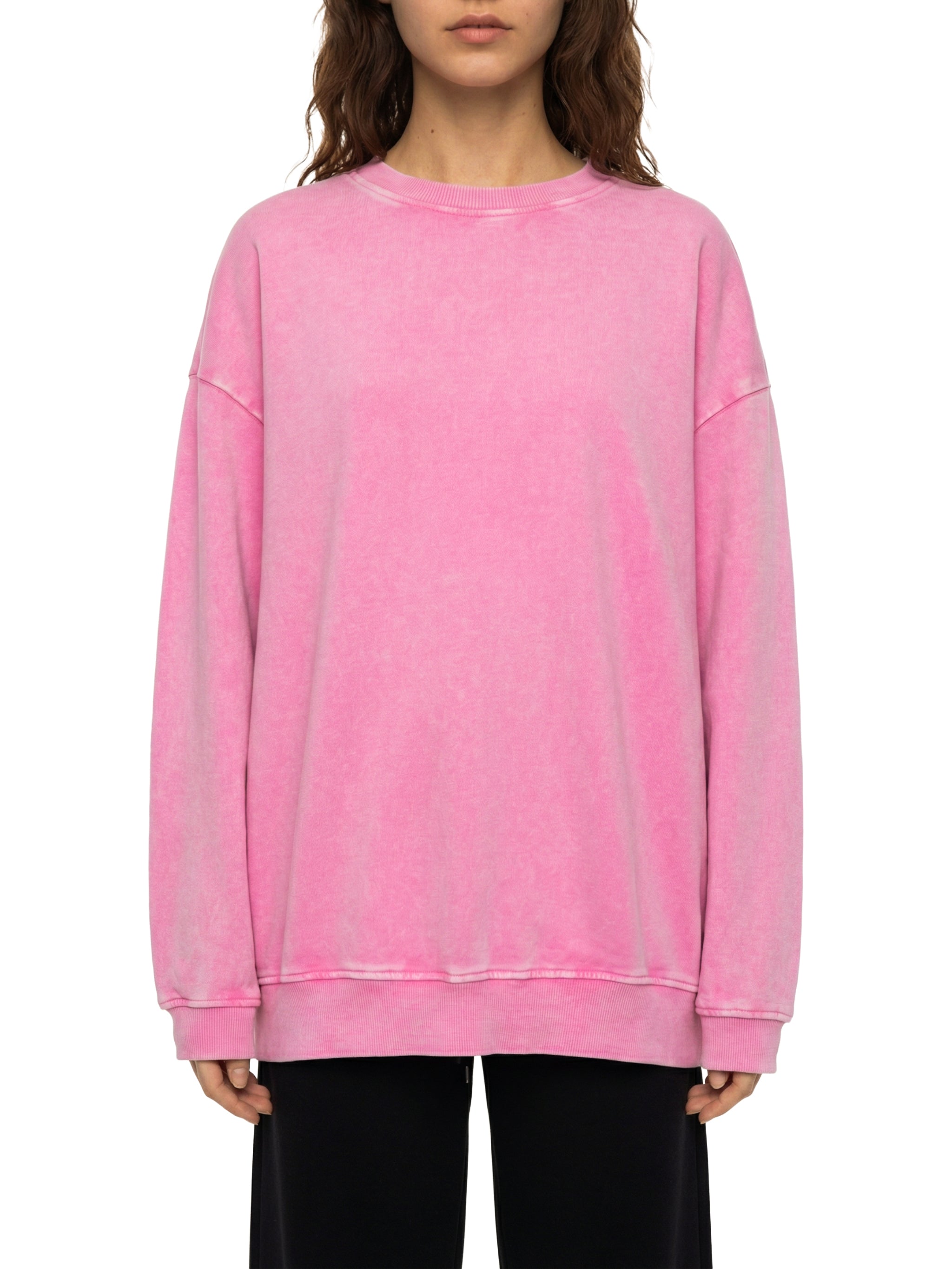Snow Washed Oversized Sweatshirt – Premium Unisex Heavyweight Streetwear Pullover