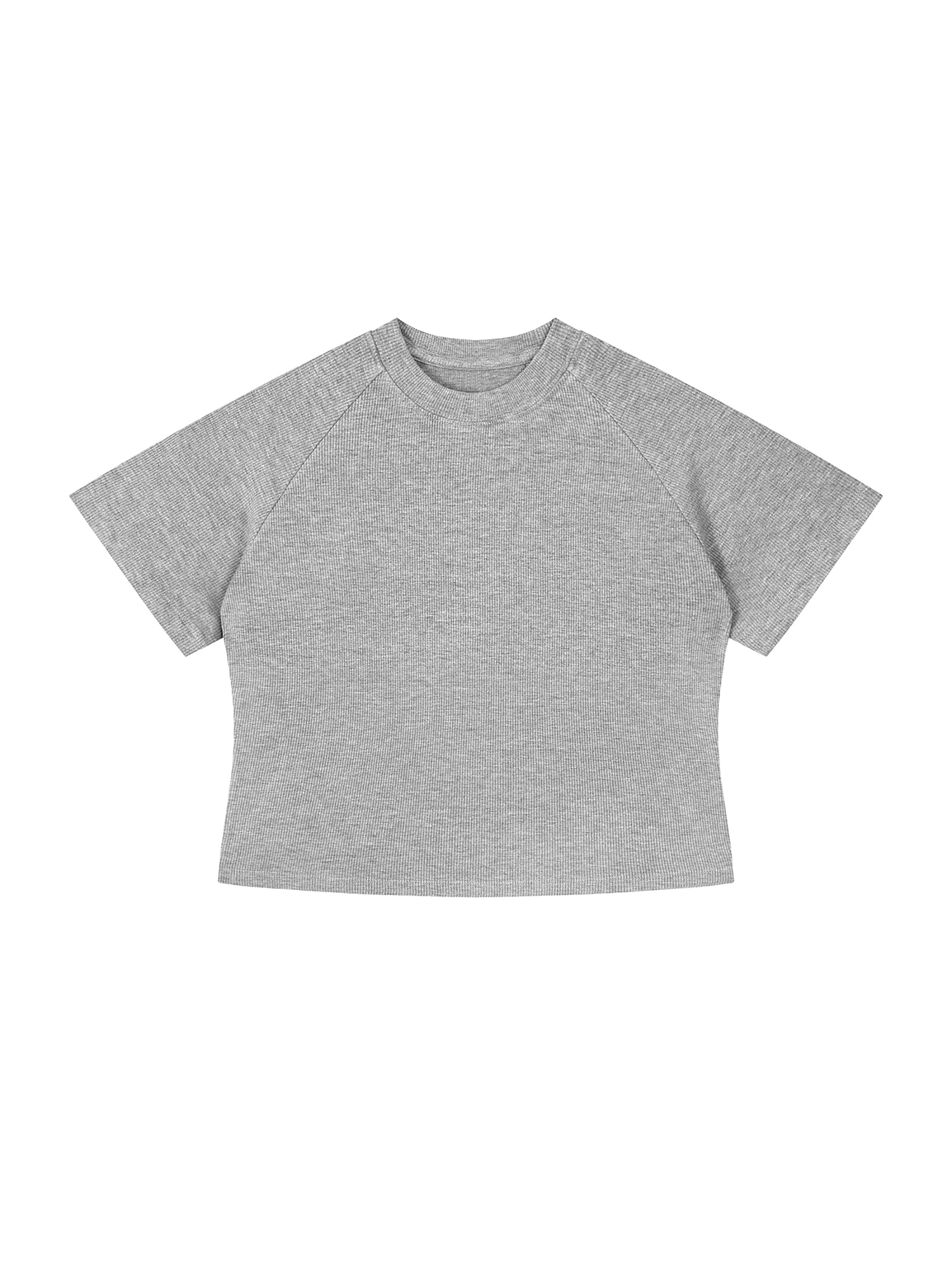 Women's Mineral Wash Crop T-Shirt – Slim Fit Vintage Streetwear Tee