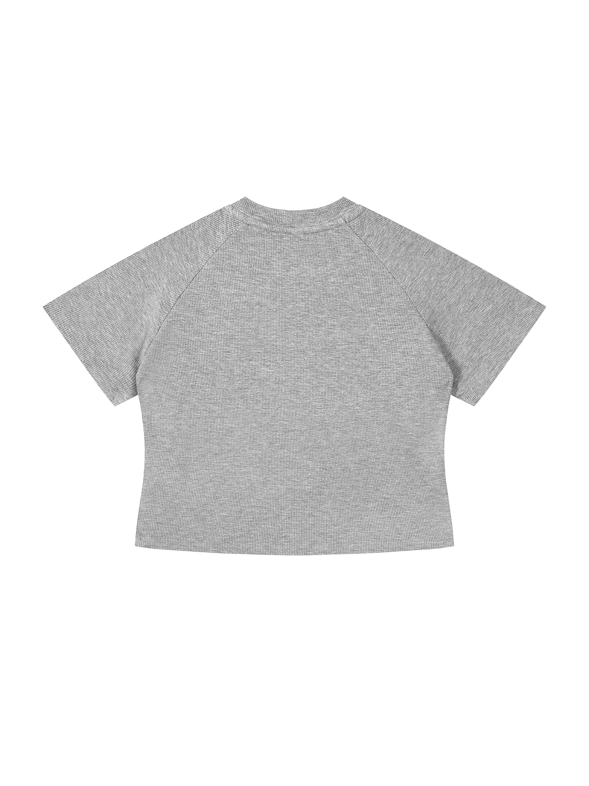 Women's Mineral Wash Crop T-Shirt – Slim Fit Vintage Streetwear Tee