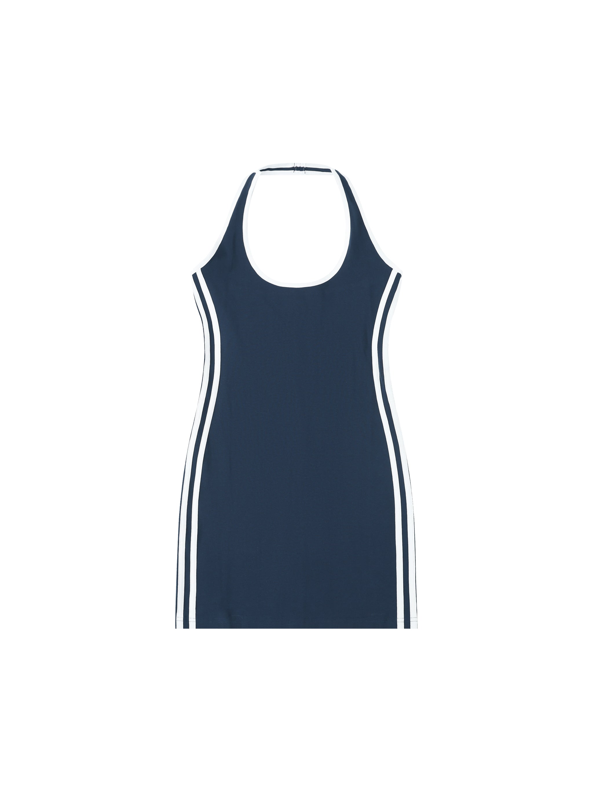 Women's Binding Tight Halter Dress – Bodycon Sleeveless Mini Dress