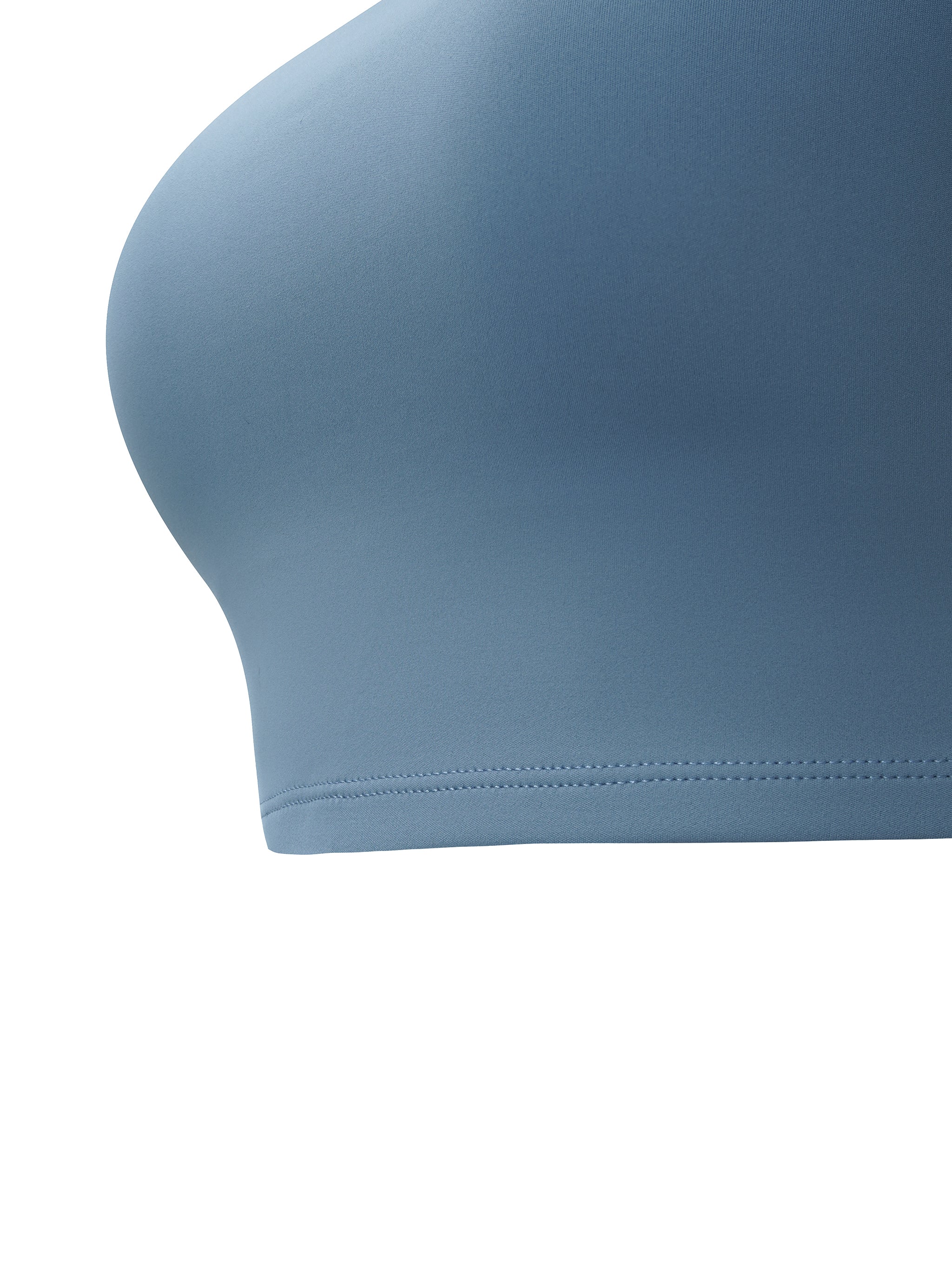 Women's Solid Color Sports Bra – Medium Support Activewear Bra