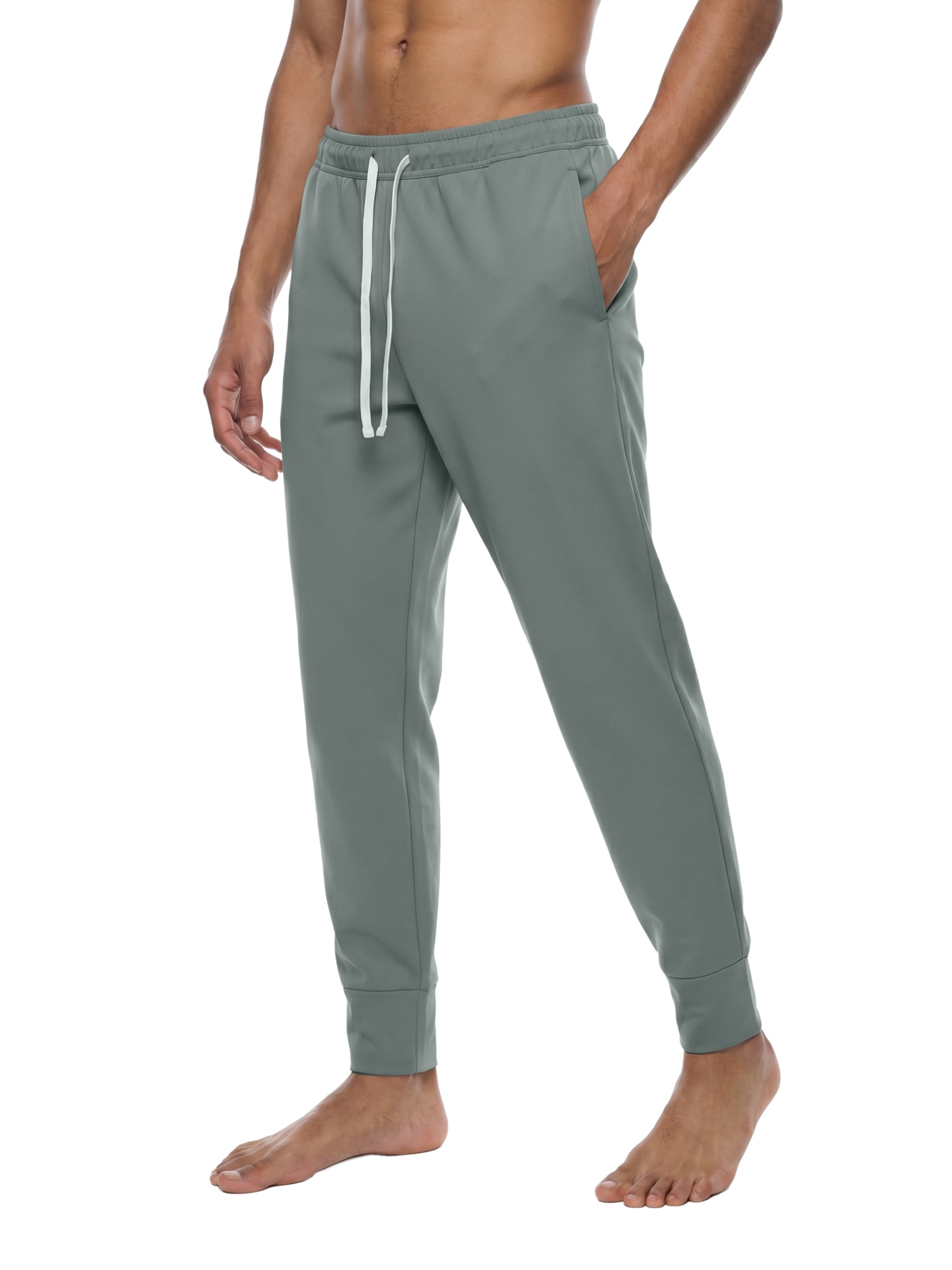 Men's Tapered Leg Drawstring Joggers – Athletic Casual Sweatpants