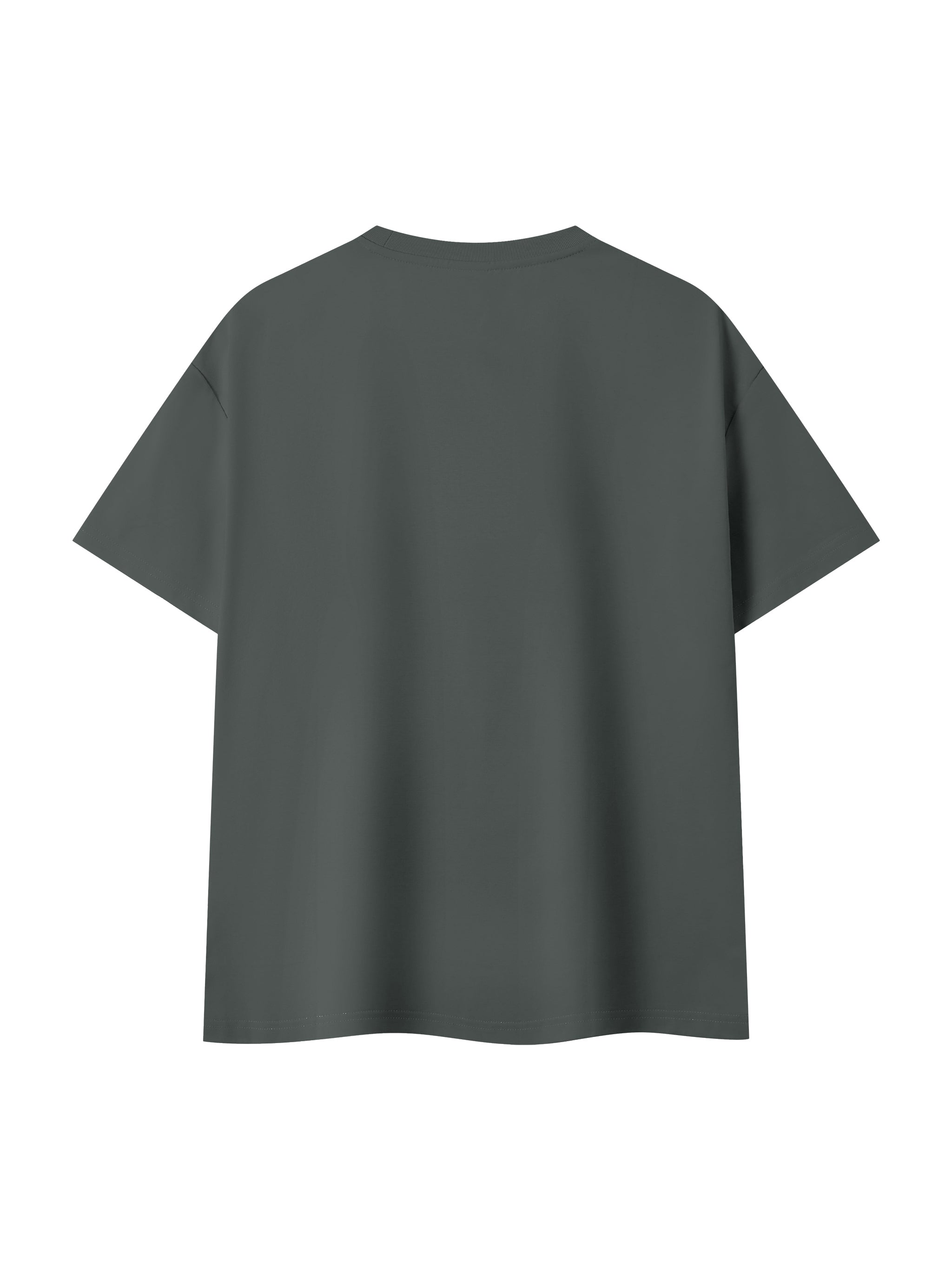 Unisex Quick-Dry Boxy Performance T-Shirt – Oversized Streetwear Tee