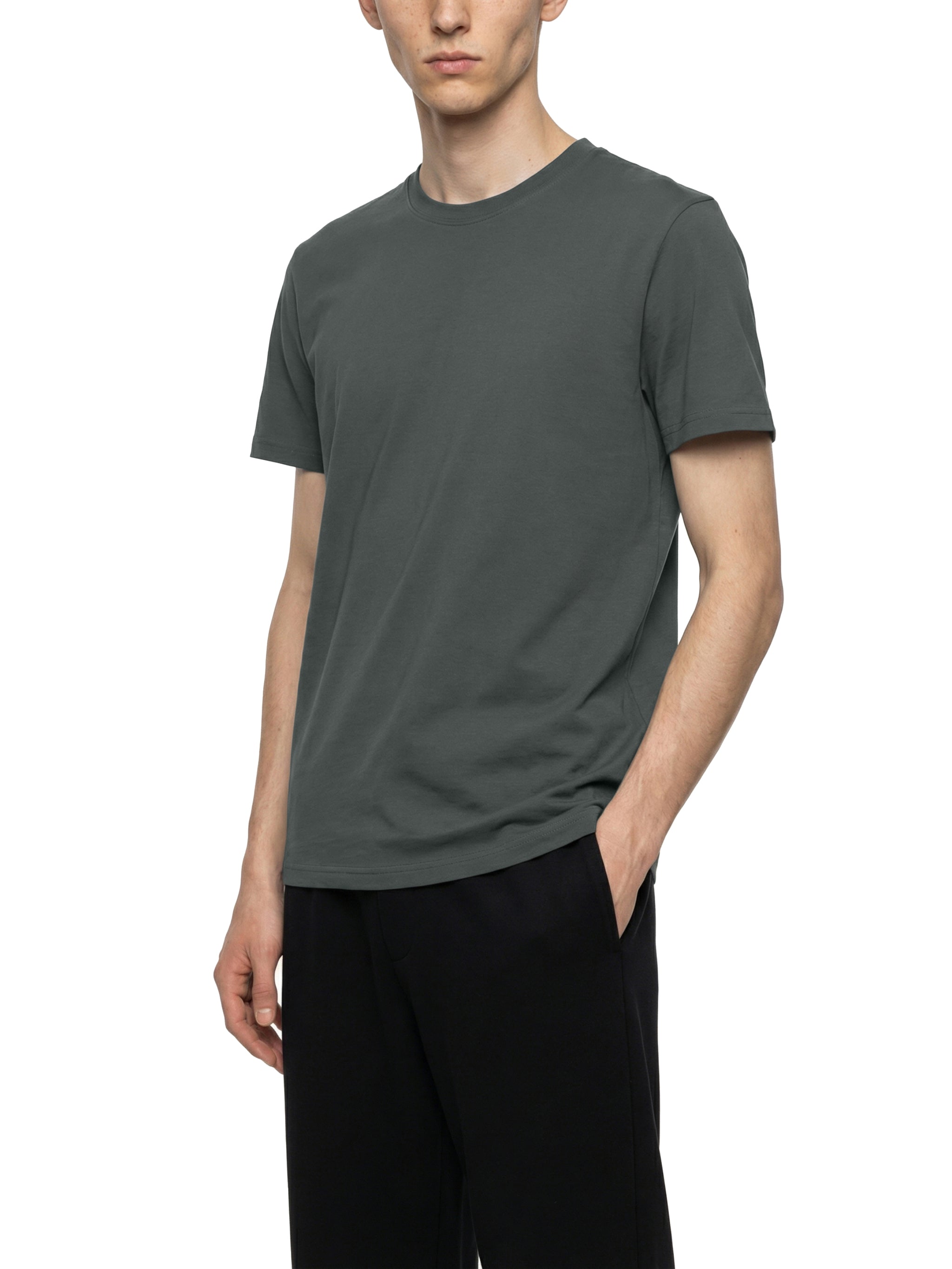 Unisex Quick-Dry Boxy Performance T-Shirt – Oversized Streetwear Tee
