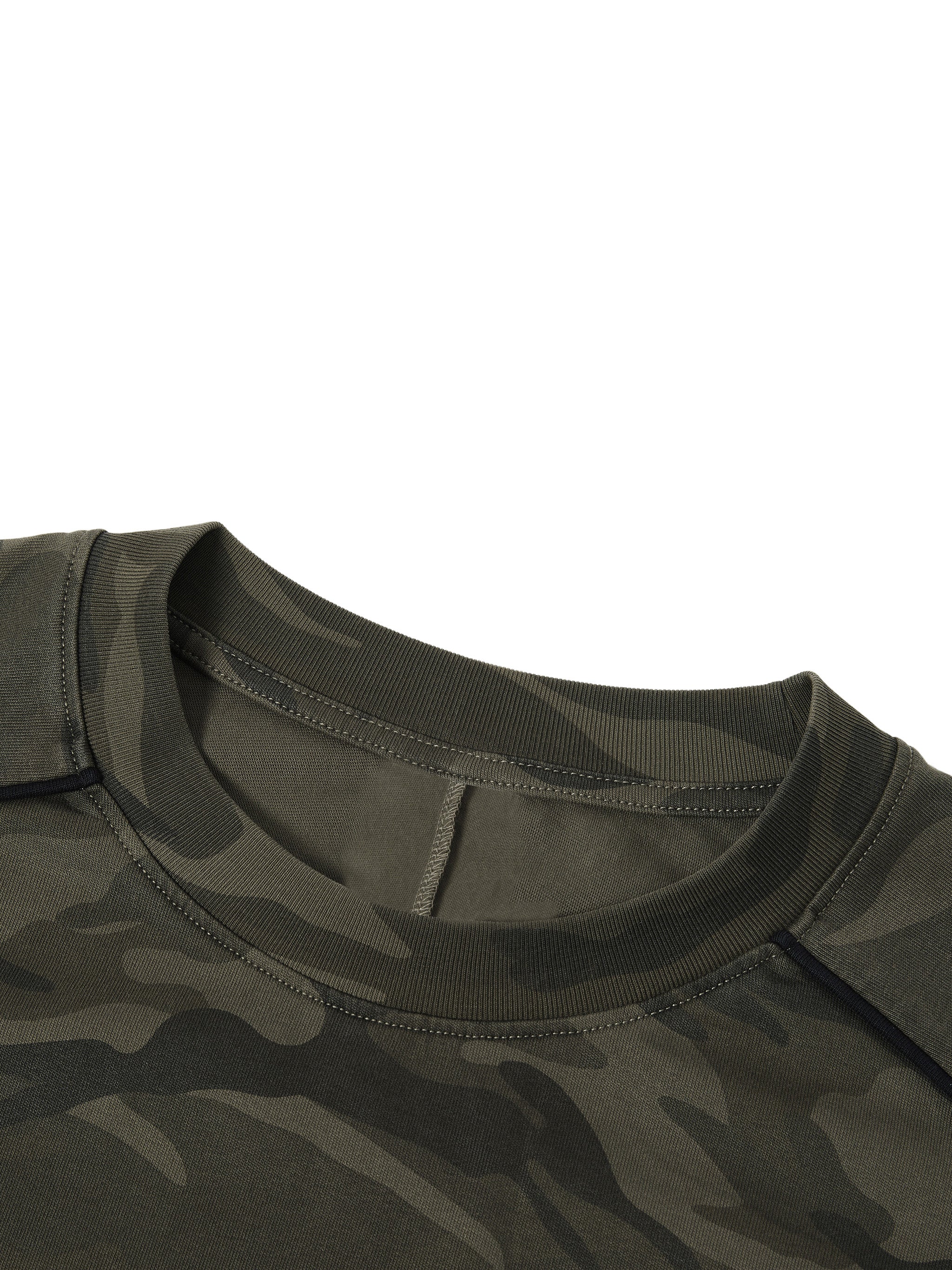 Unisex Camo Loose Long Sleeve T-Shirt – Oversized Streetwear Tee
