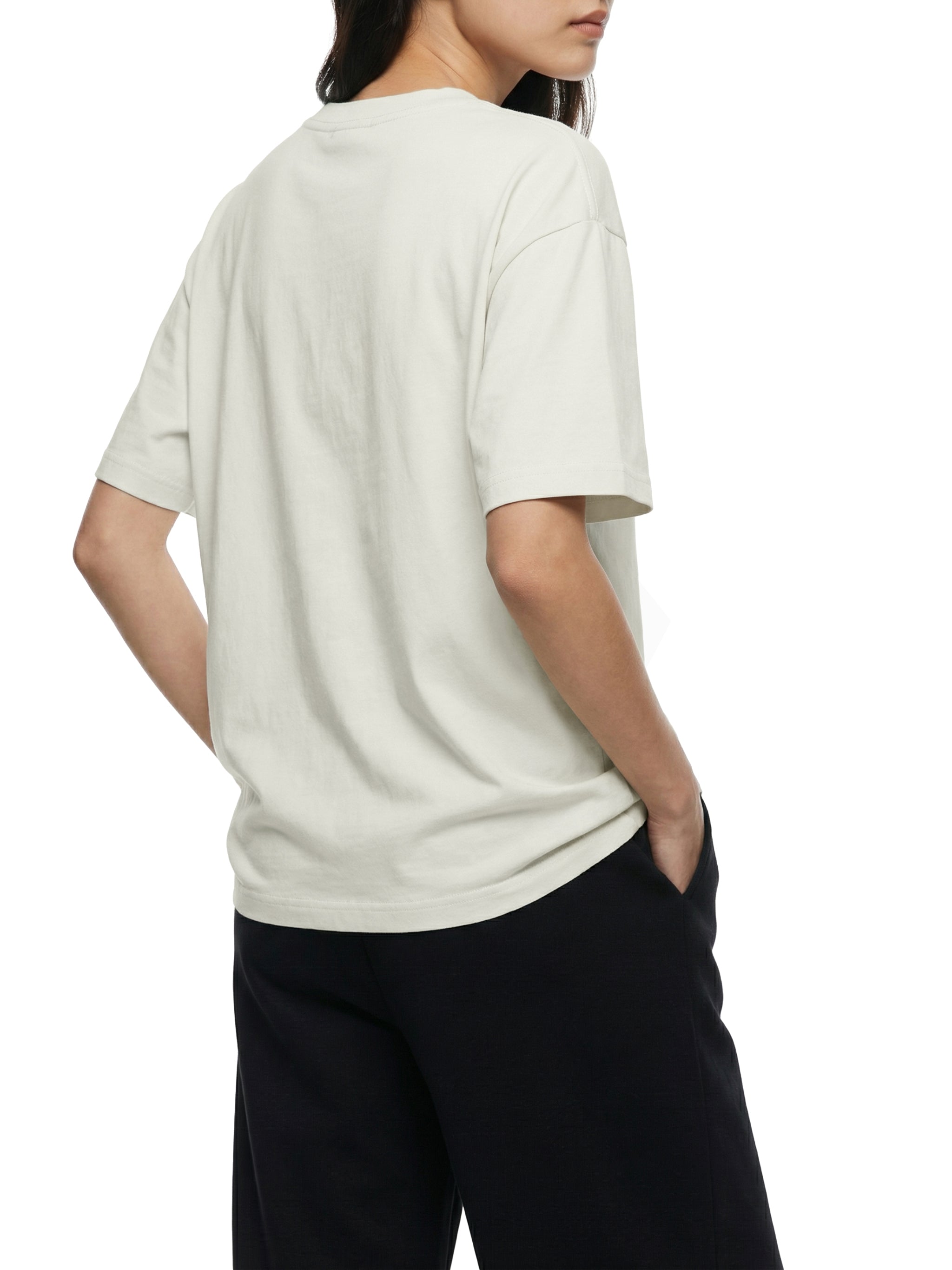 Unisex Loose Drop Shoulder T-Shirt – Oversized Premium Streetwear Tee