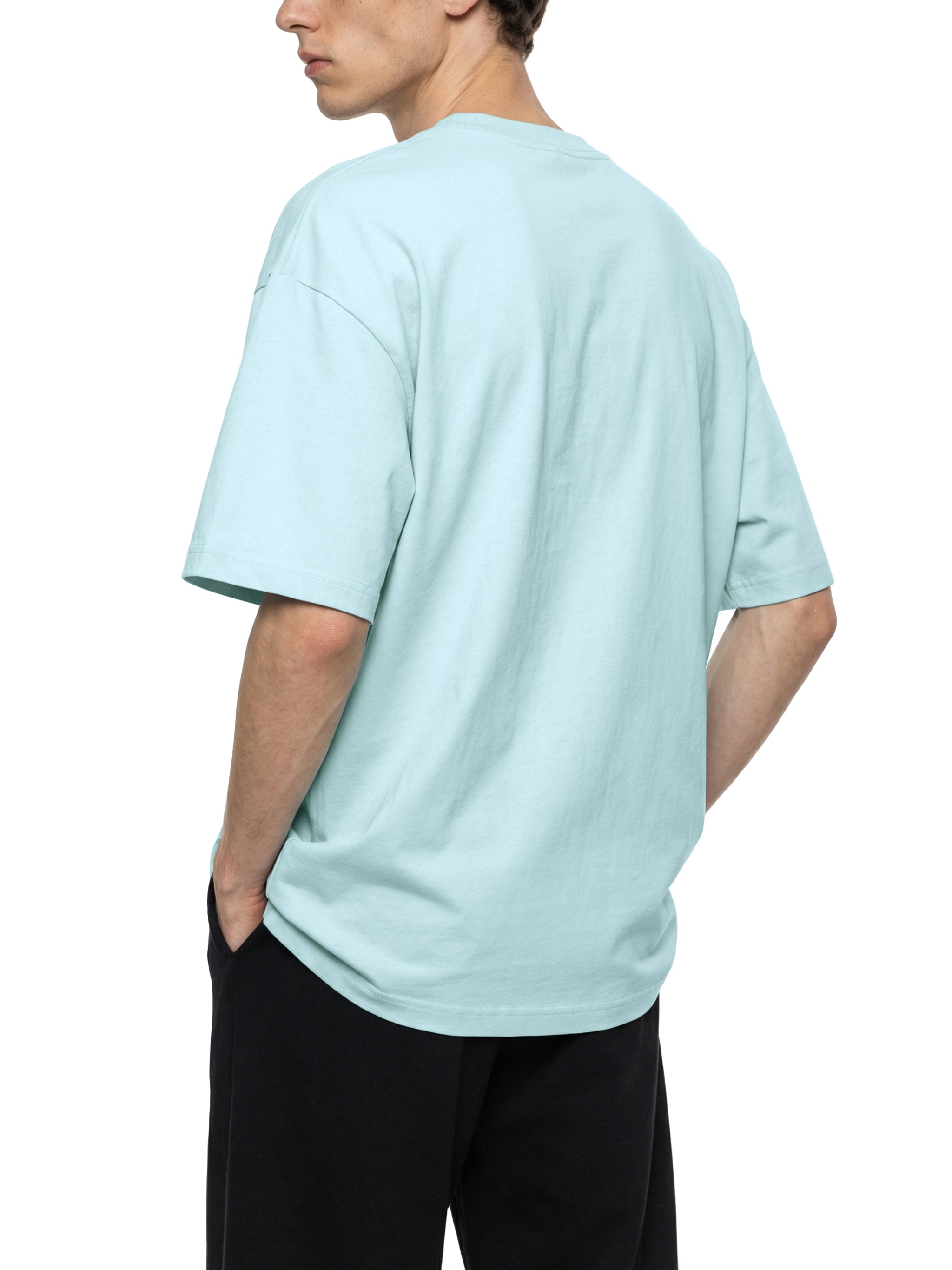 Unisex Loose Drop Shoulder T-Shirt – Oversized Premium Streetwear Tee