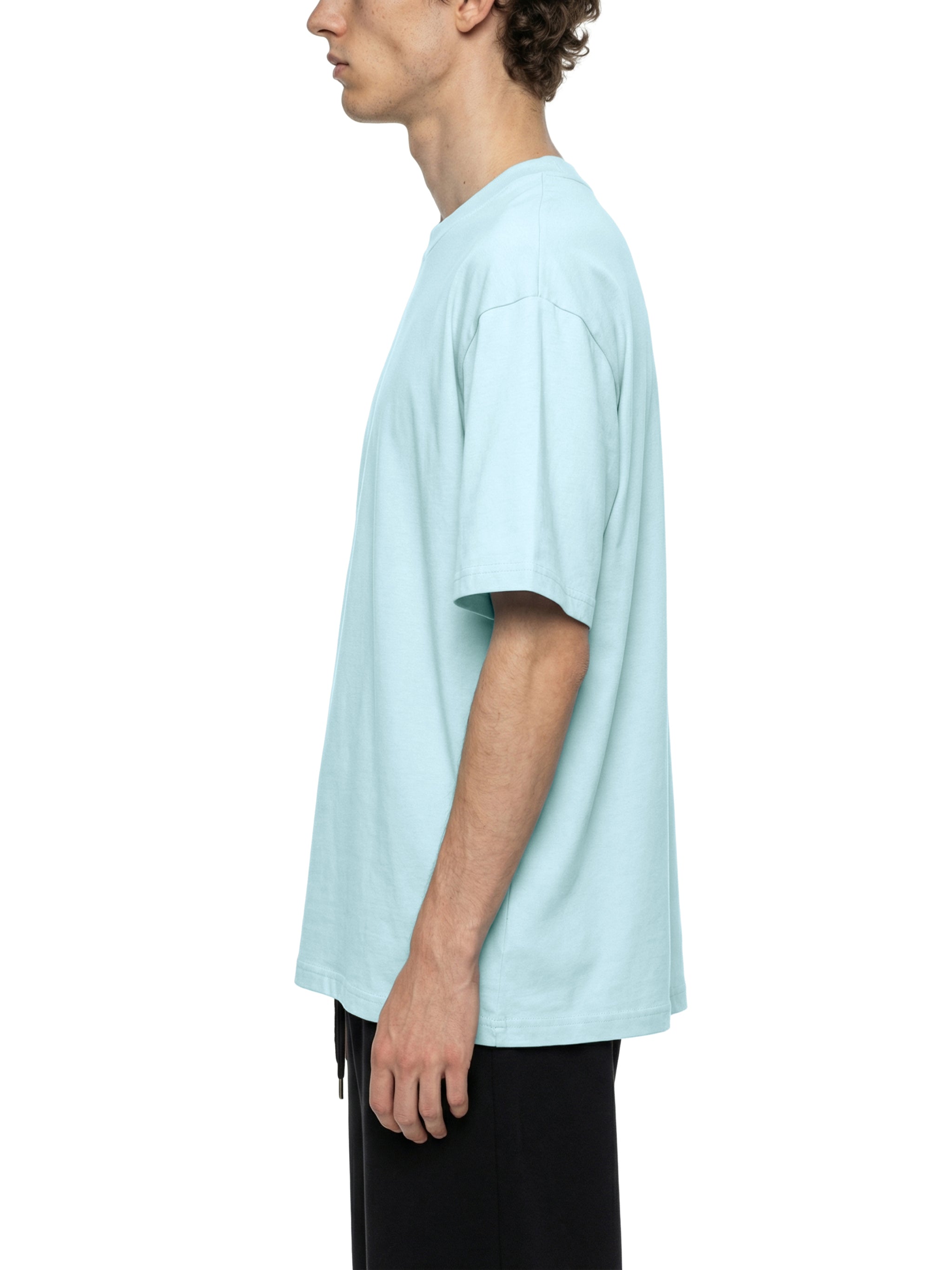 Unisex Loose Drop Shoulder T-Shirt – Oversized Premium Streetwear Tee