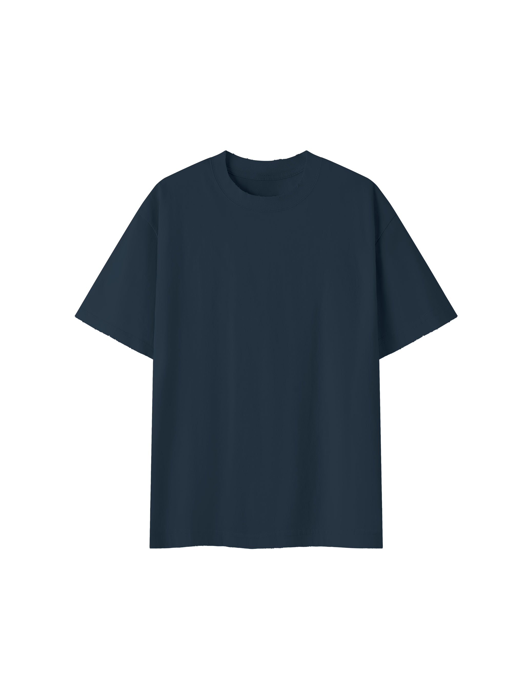 Unisex Vintage Wash Distressed T-Shirt – Oversized Premium Streetwear Tee