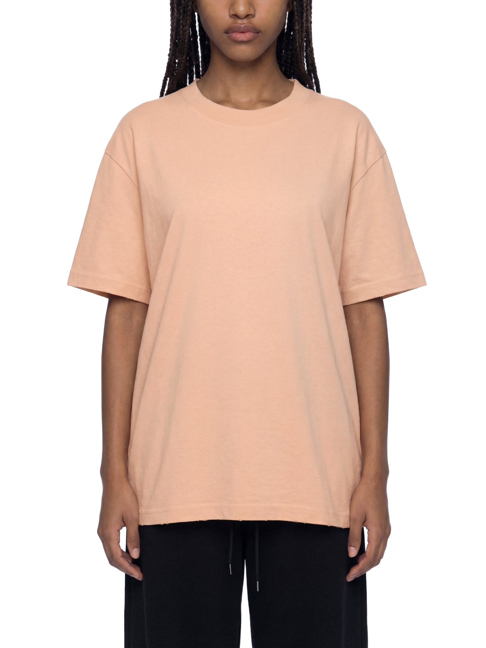 Unisex Vintage Wash Distressed T-Shirt – Oversized Premium Streetwear Tee