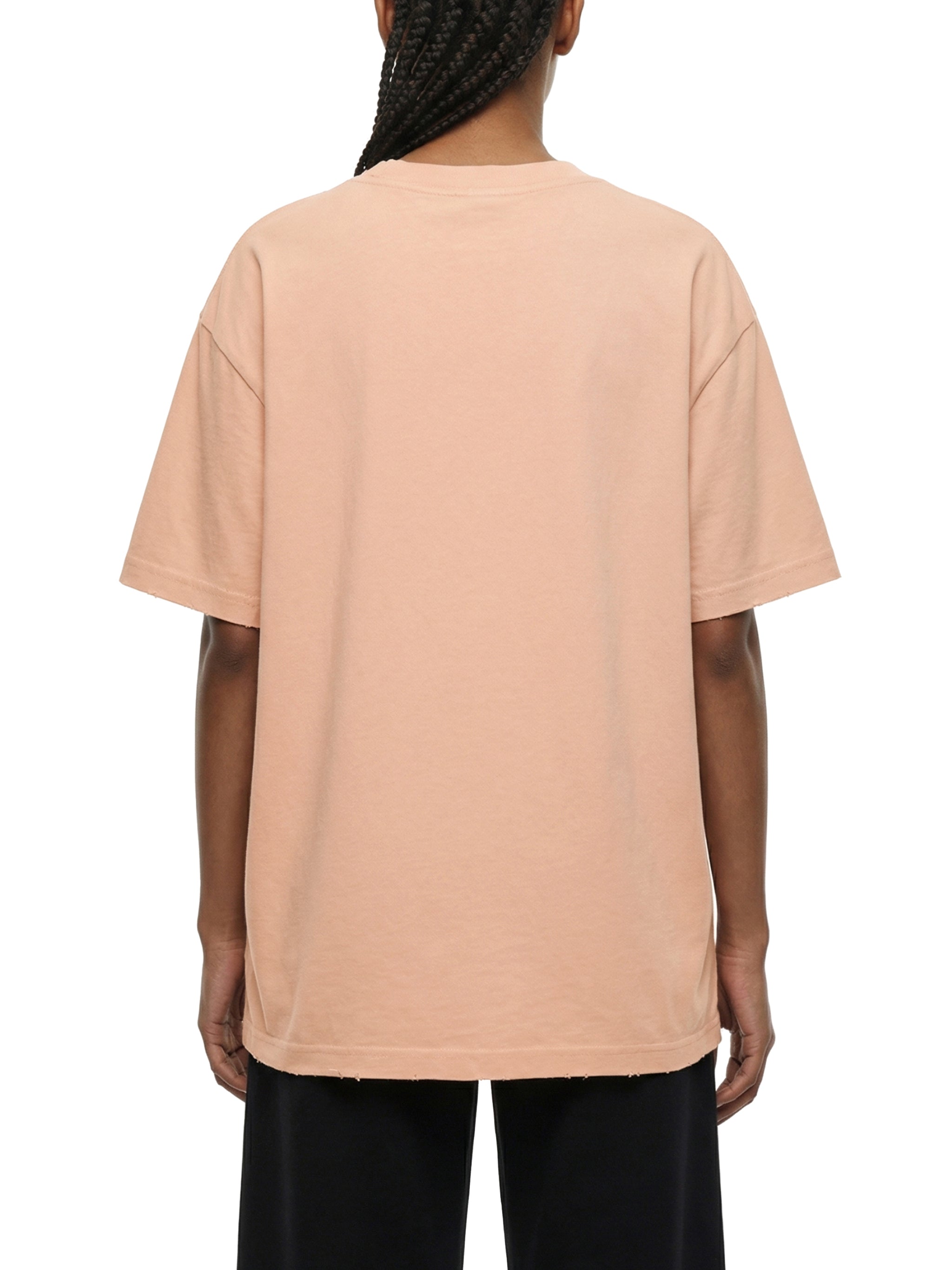 Unisex Vintage Wash Distressed T-Shirt – Oversized Premium Streetwear Tee