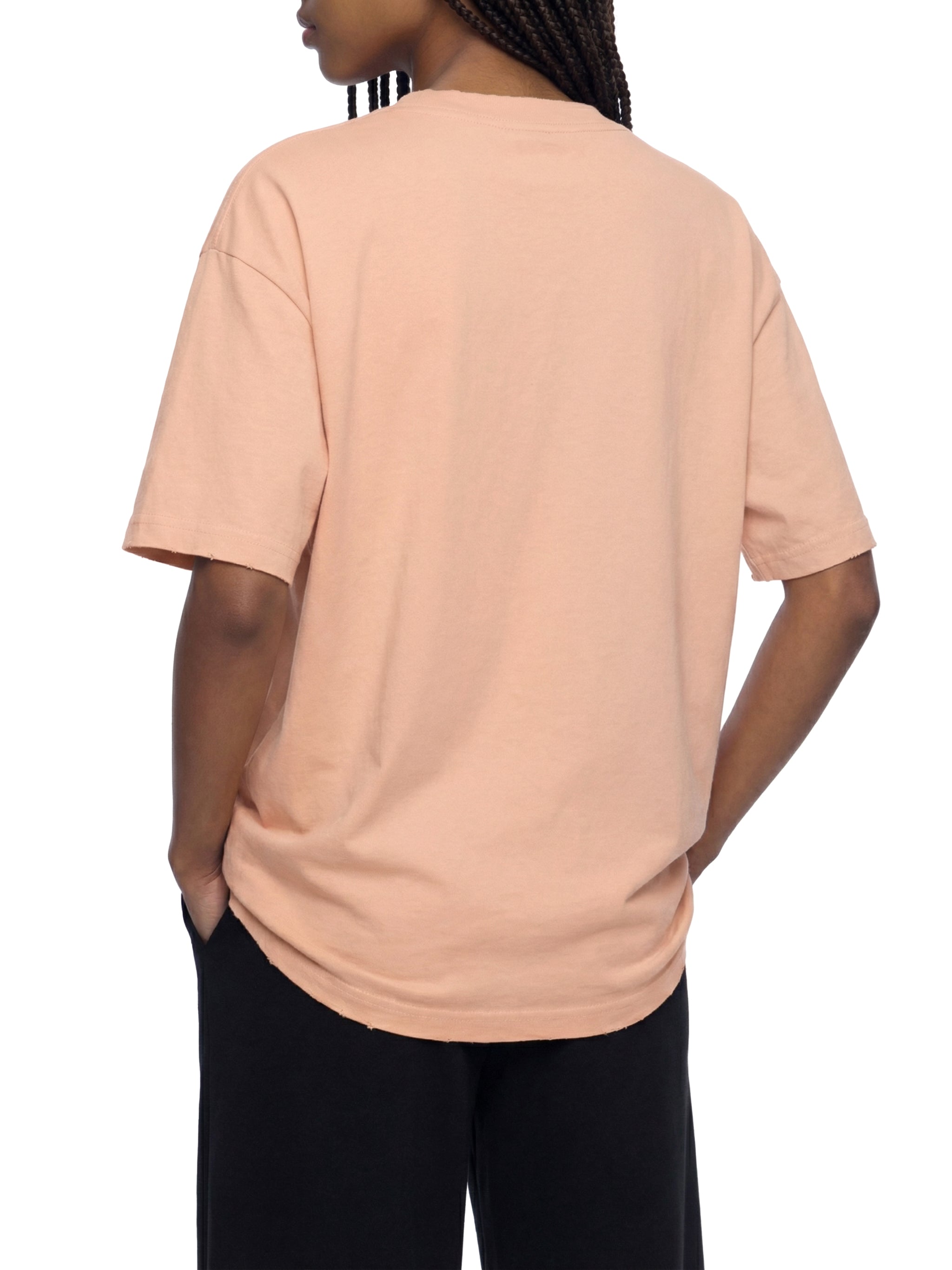 Unisex Vintage Wash Distressed T-Shirt – Oversized Premium Streetwear Tee
