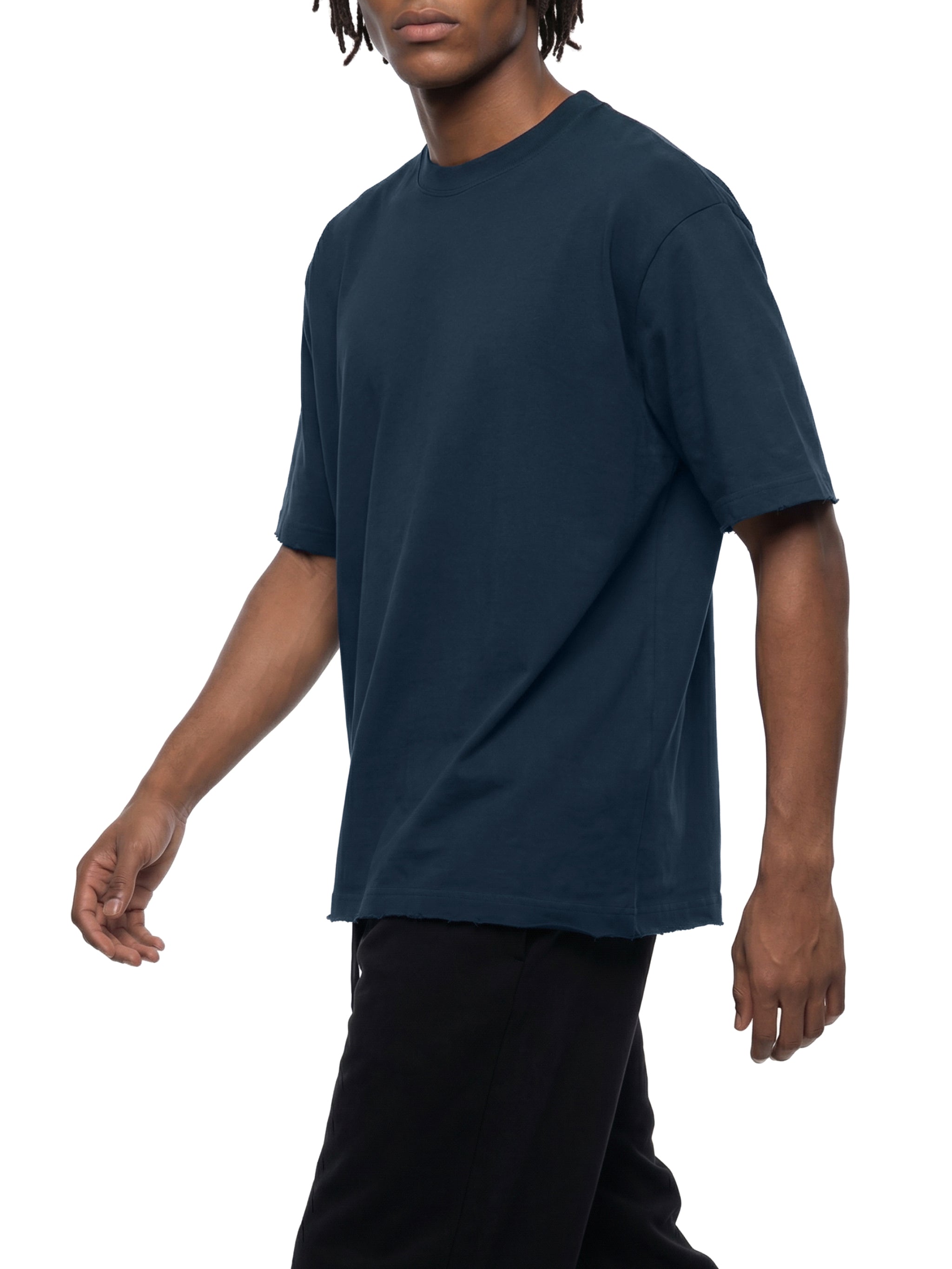 Unisex Vintage Wash Distressed T-Shirt – Oversized Premium Streetwear Tee