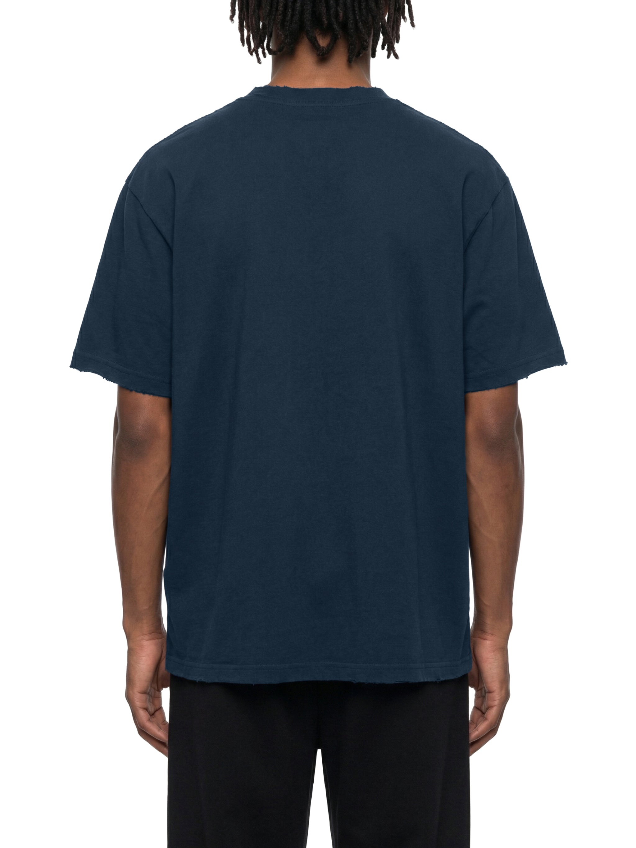 Unisex Vintage Wash Distressed T-Shirt – Oversized Premium Streetwear Tee
