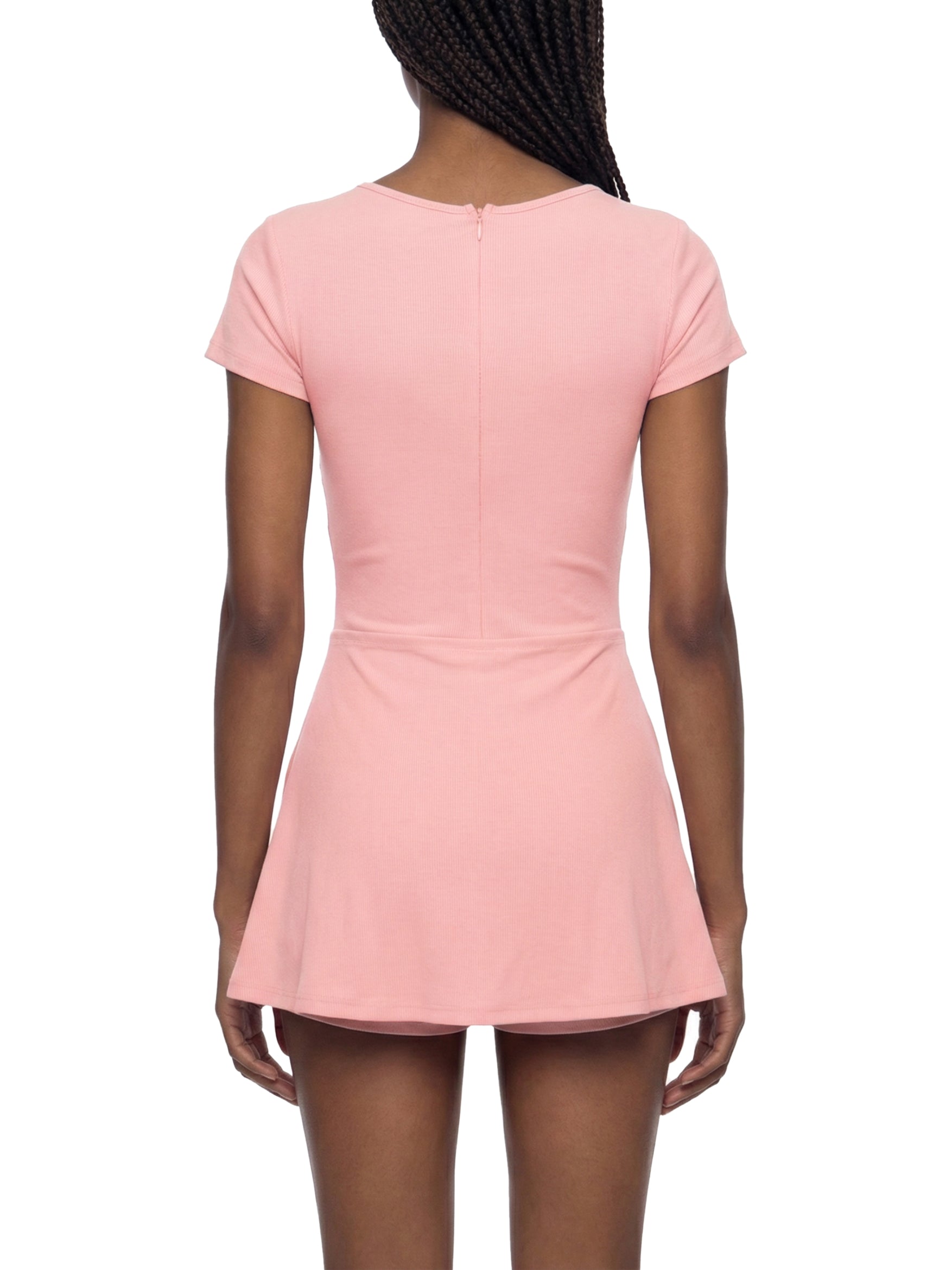 Women's Dual-Function Cape Tie-Waist Romper – Slim Fit Casual One-Piece Outfit