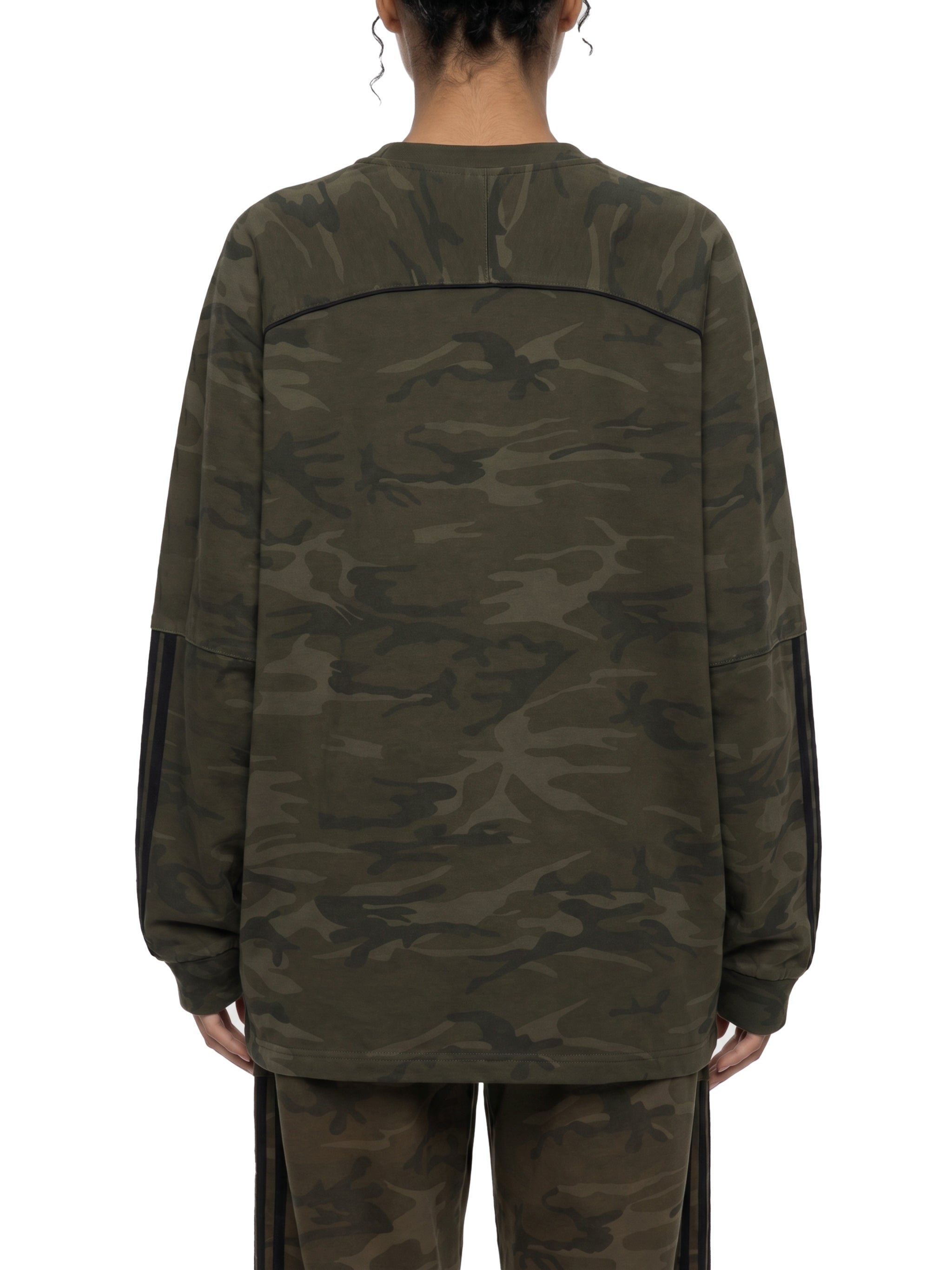 Unisex Camo Loose Long Sleeve T-Shirt – Oversized Streetwear Tee