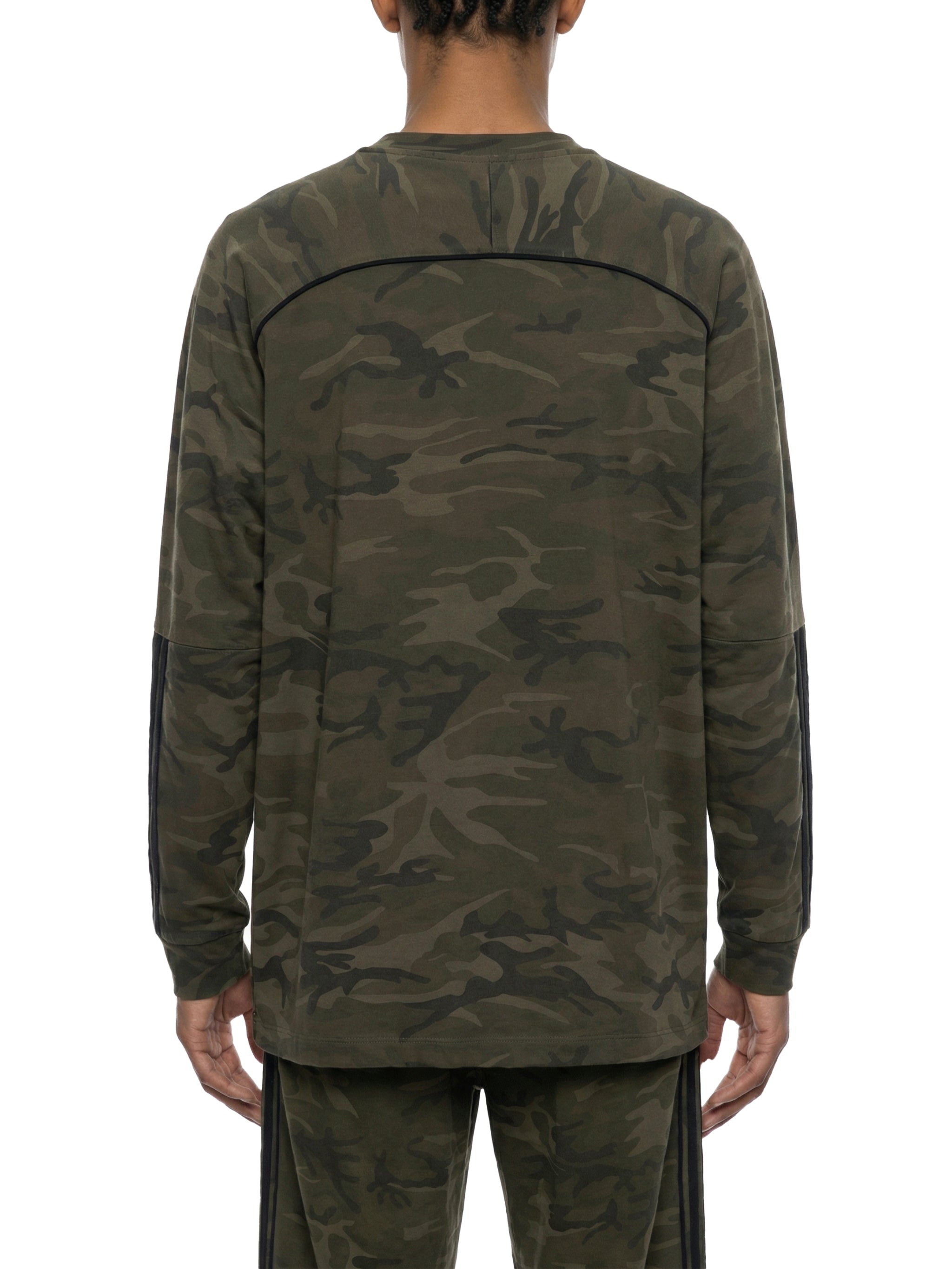 Unisex Camo Loose Long Sleeve T-Shirt – Oversized Streetwear Tee