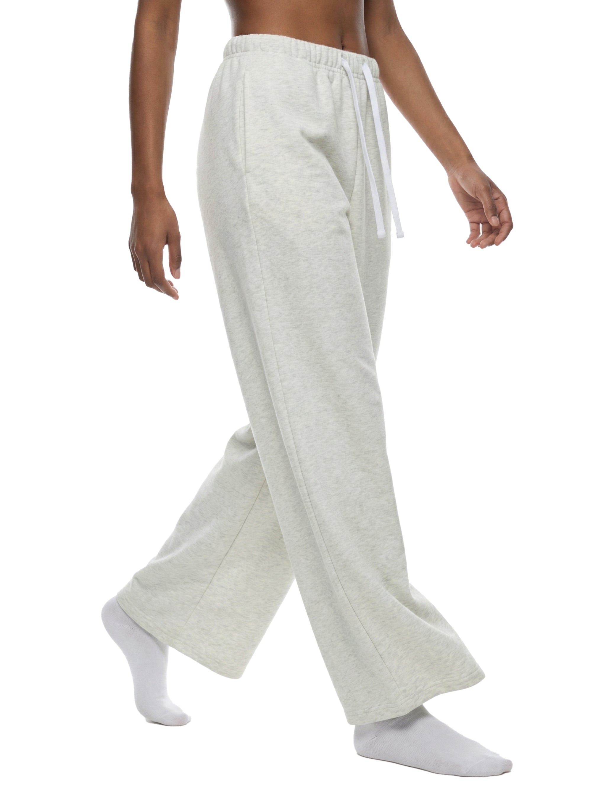 Women's Wide Leg Sweatpants – High-Waisted Relaxed Fit Lounge Pants