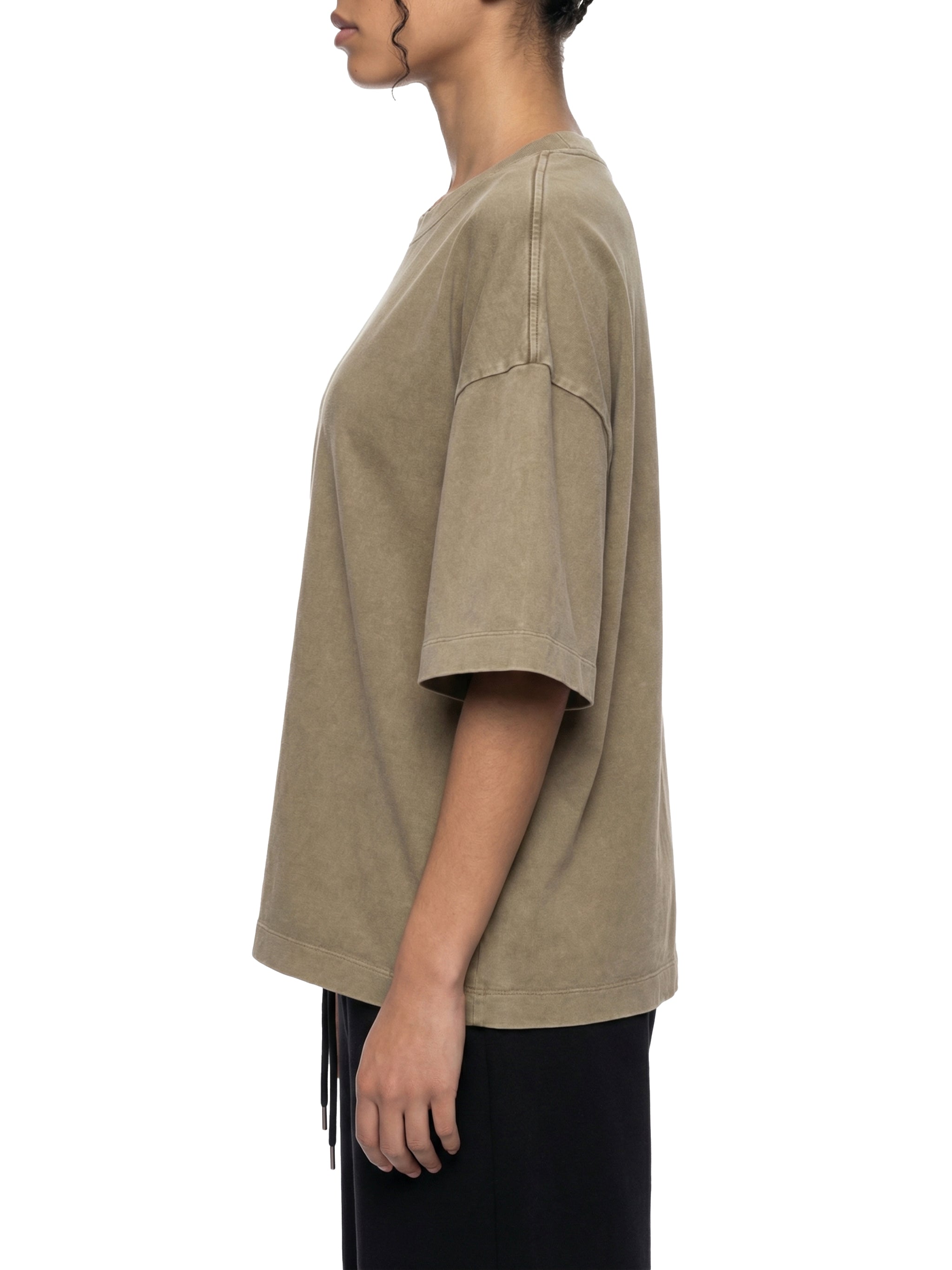 Unisex Vintage Wash Boxy T-Shirt – Oversized Heavyweight Faded Streetwear Tee