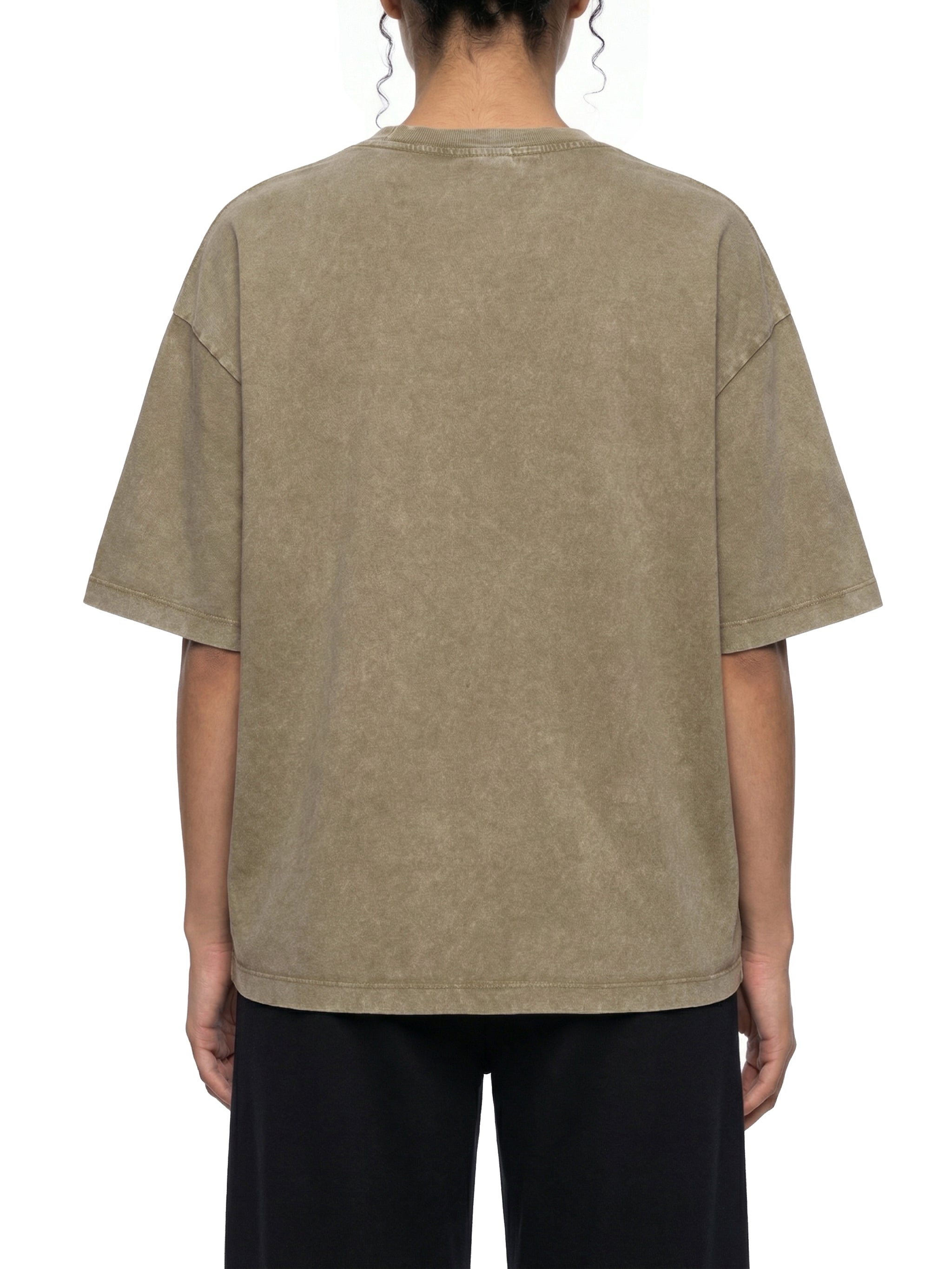 Unisex Vintage Wash Boxy T-Shirt – Oversized Heavyweight Faded Streetwear Tee