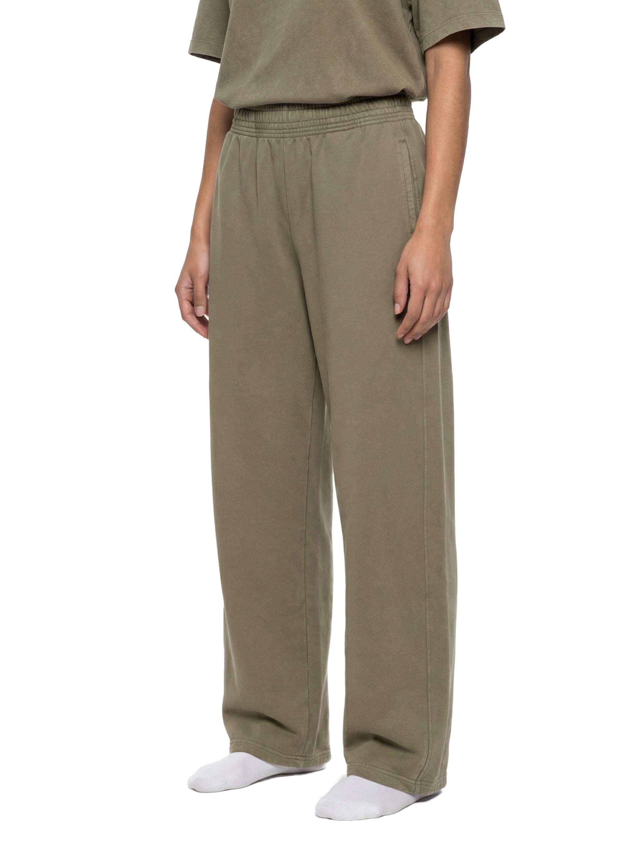 Unisex Heavyweight Vintage Wash Sweatpants – Oversized Relaxed Fit