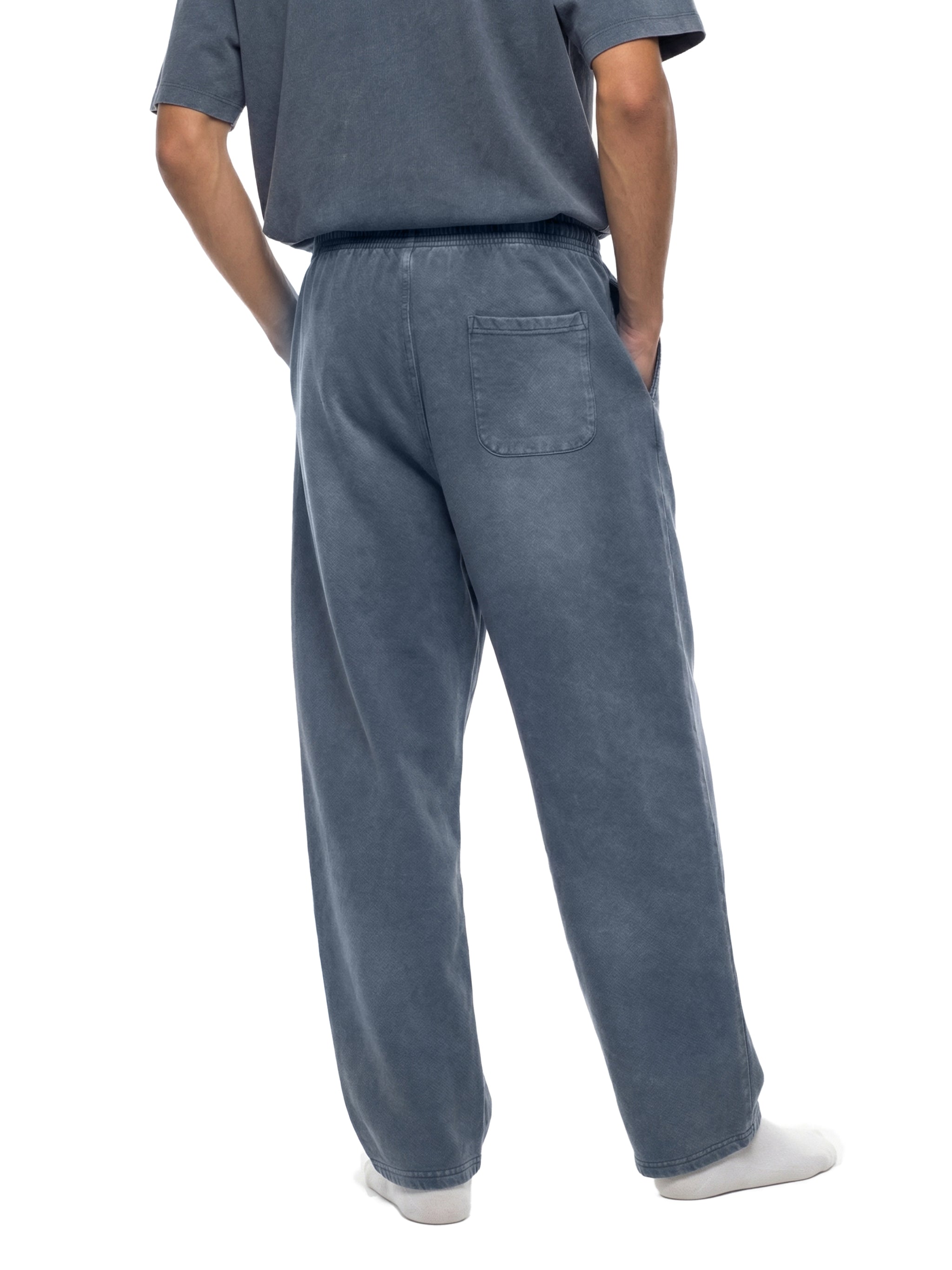 Unisex Heavyweight Vintage Wash Sweatpants – Oversized Relaxed Fit
