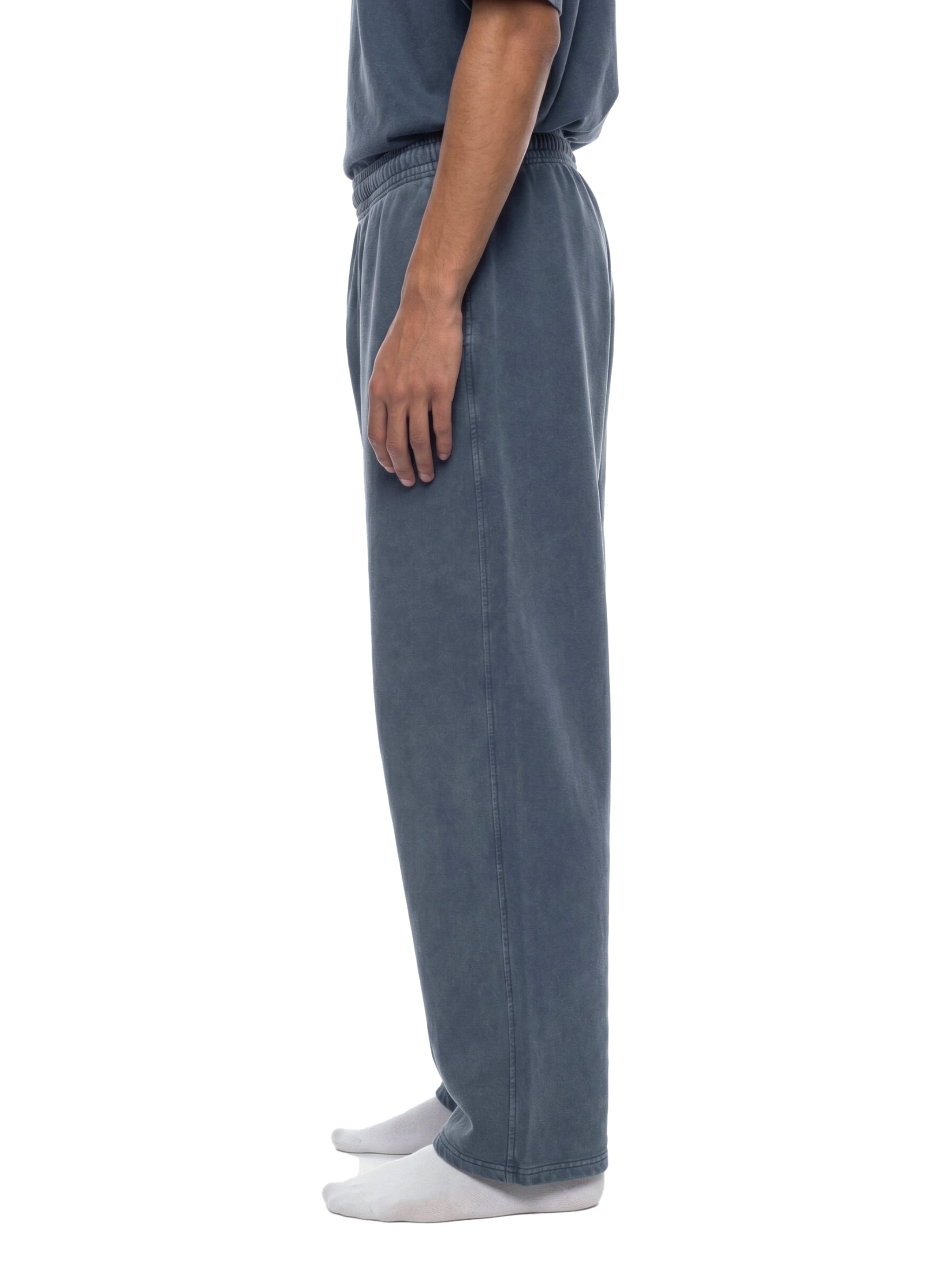 Unisex Heavyweight Vintage Wash Sweatpants – Oversized Relaxed Fit