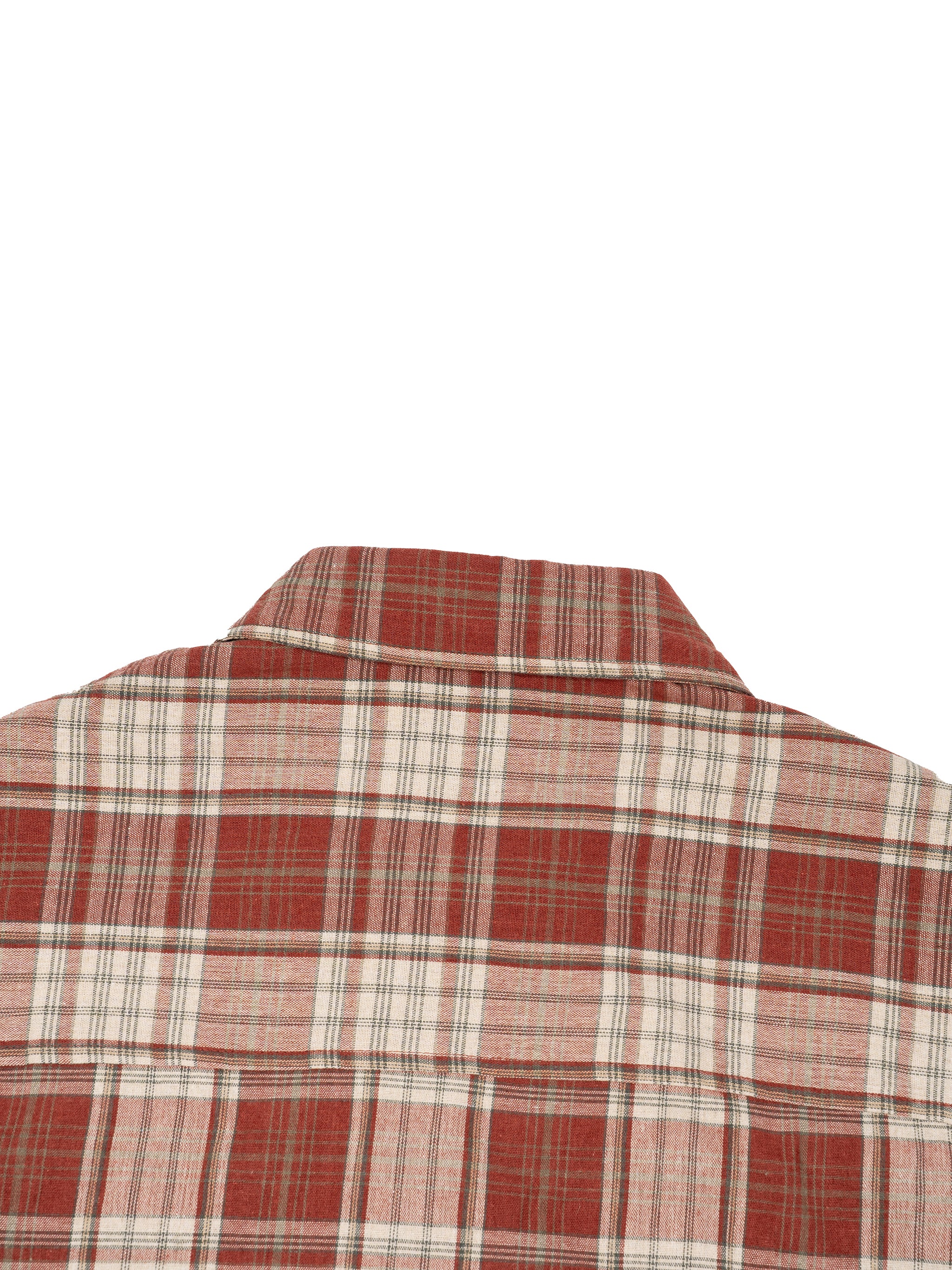 Unisex Plaid Boxy Short Sleeve Shirt – Oversized Casual Button-Up Shirt