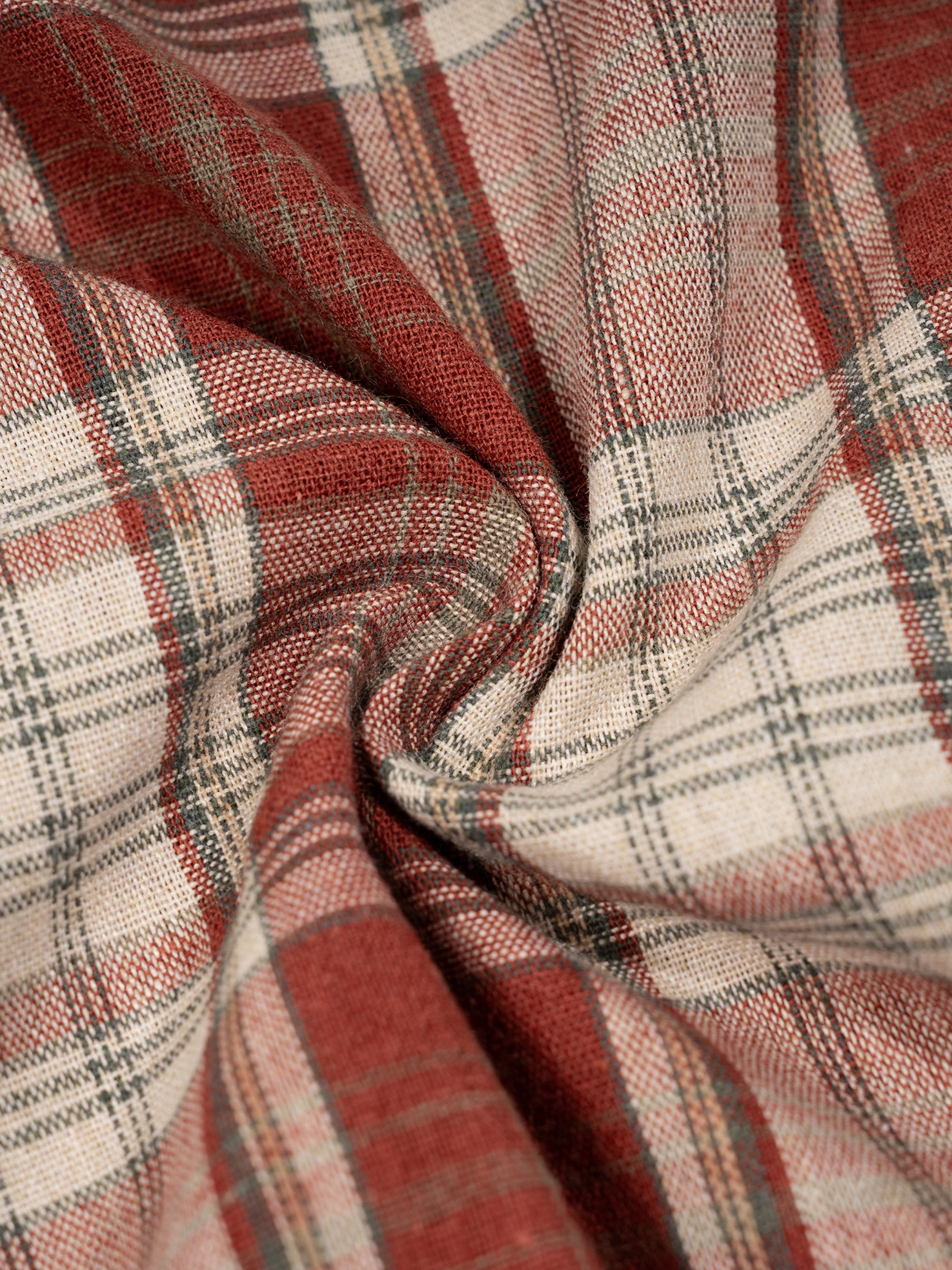 Unisex Plaid Boxy Short Sleeve Shirt – Oversized Casual Button-Up Shirt