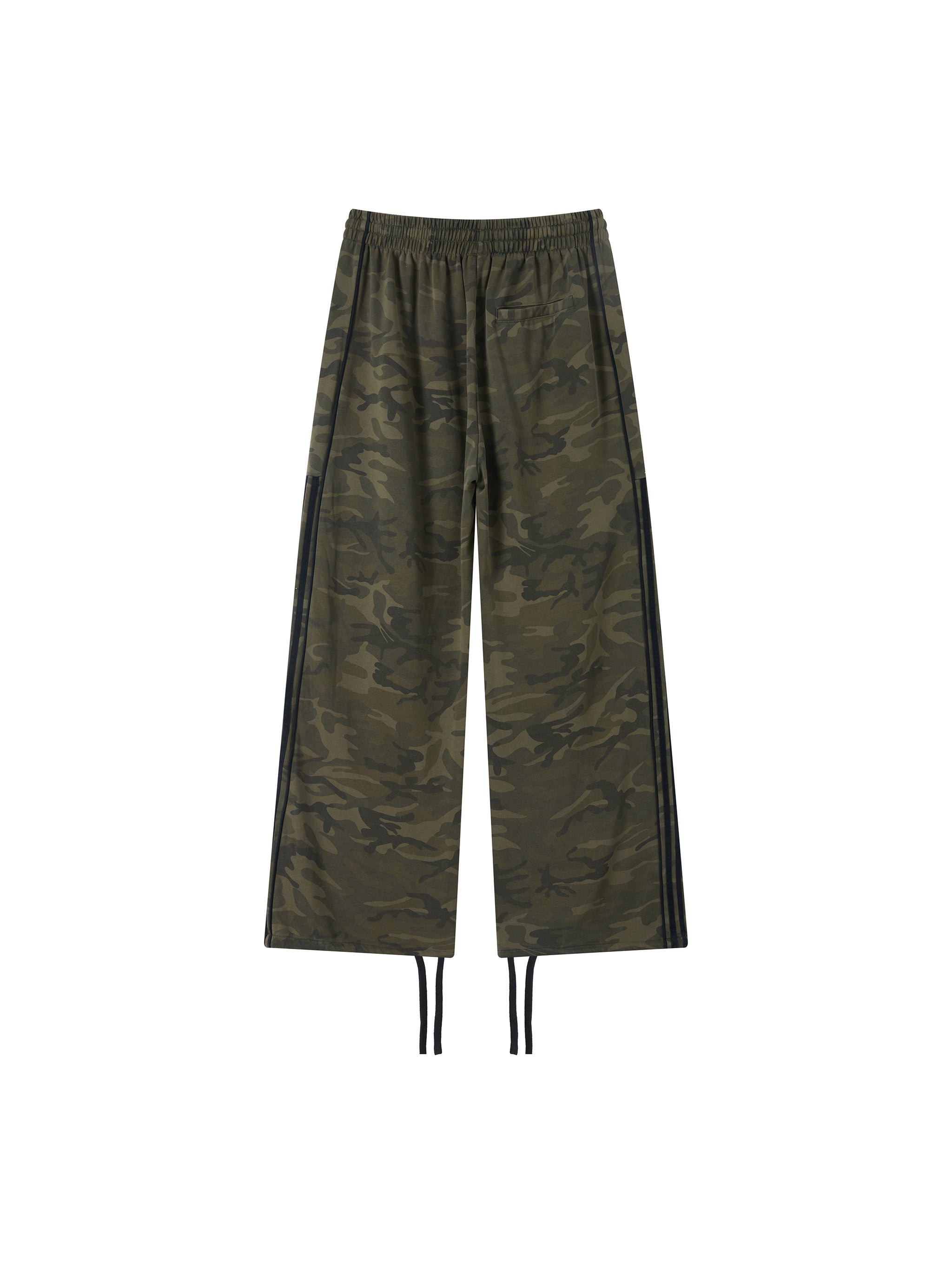 Unisex Camo Wide Leg Sweatpants – Oversized Streetwear Lounge Pants