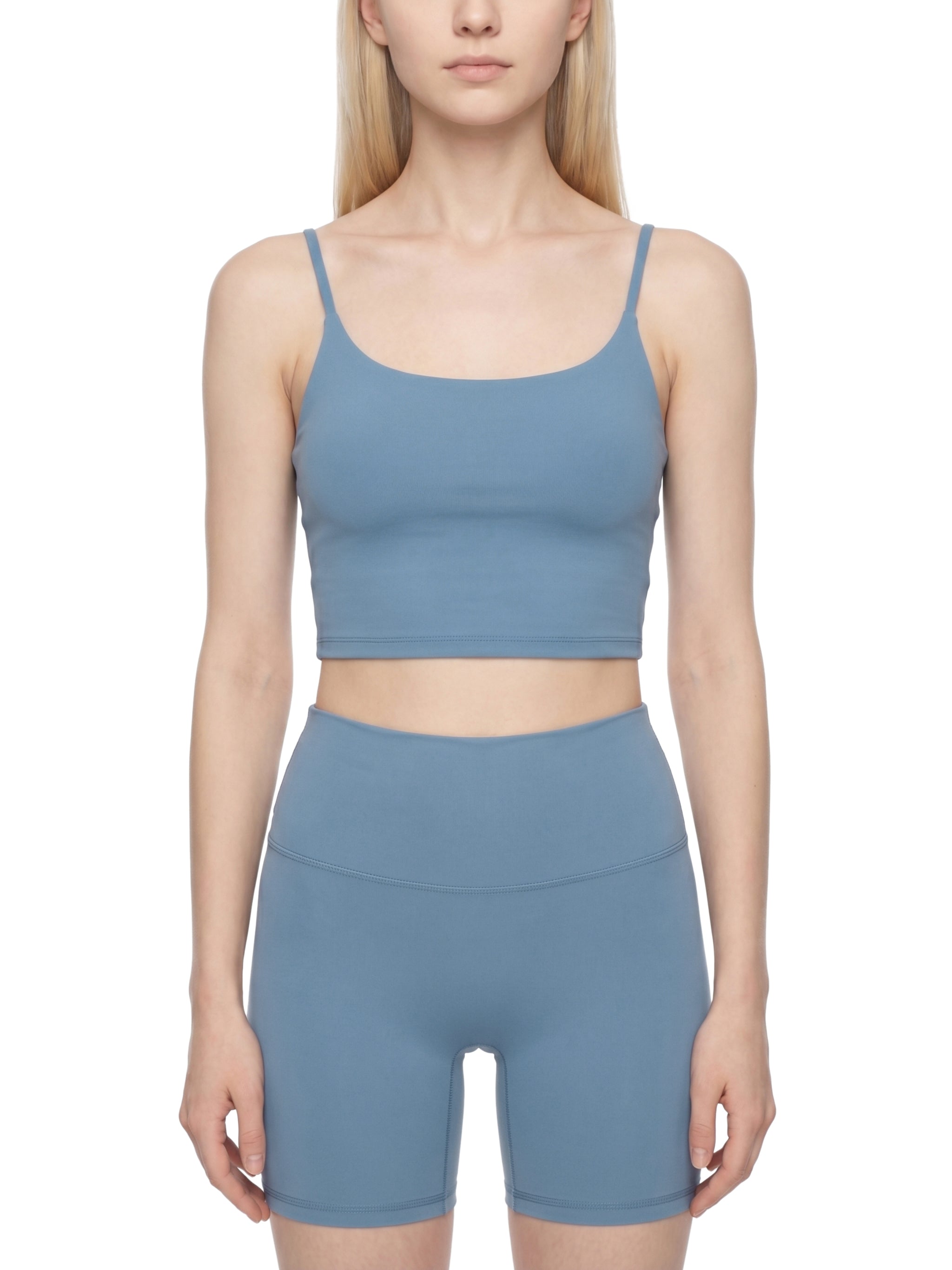 Women's Solid Color Sports Bra – Medium Support Activewear Bra