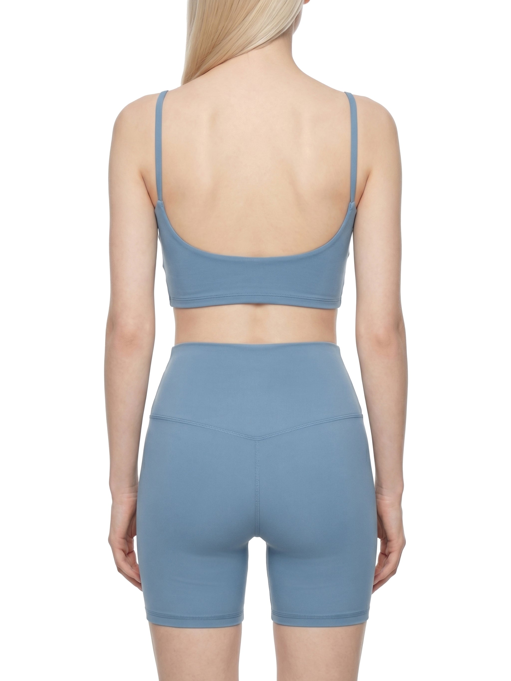 Women's Solid Color Sports Bra – Medium Support Activewear Bra