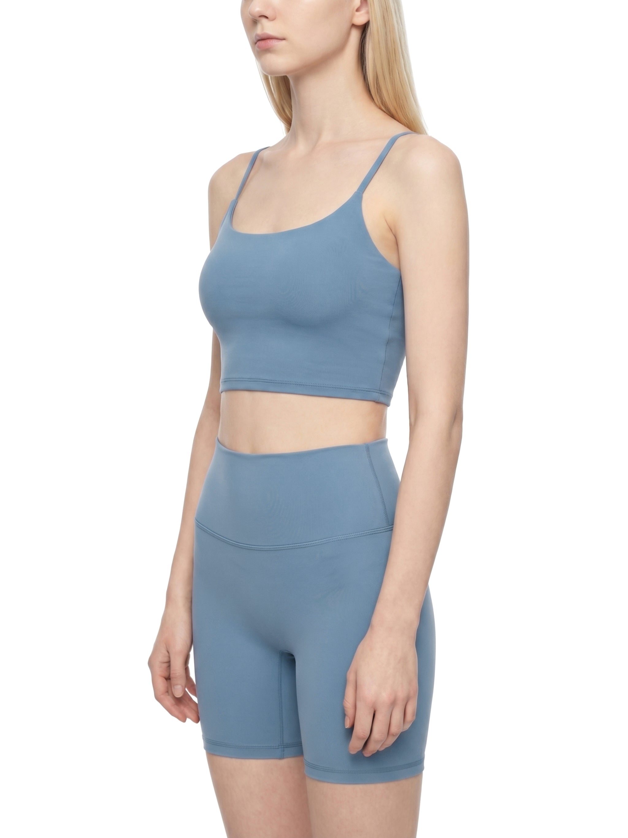 Women's Solid Color Sports Bra – Medium Support Activewear Bra