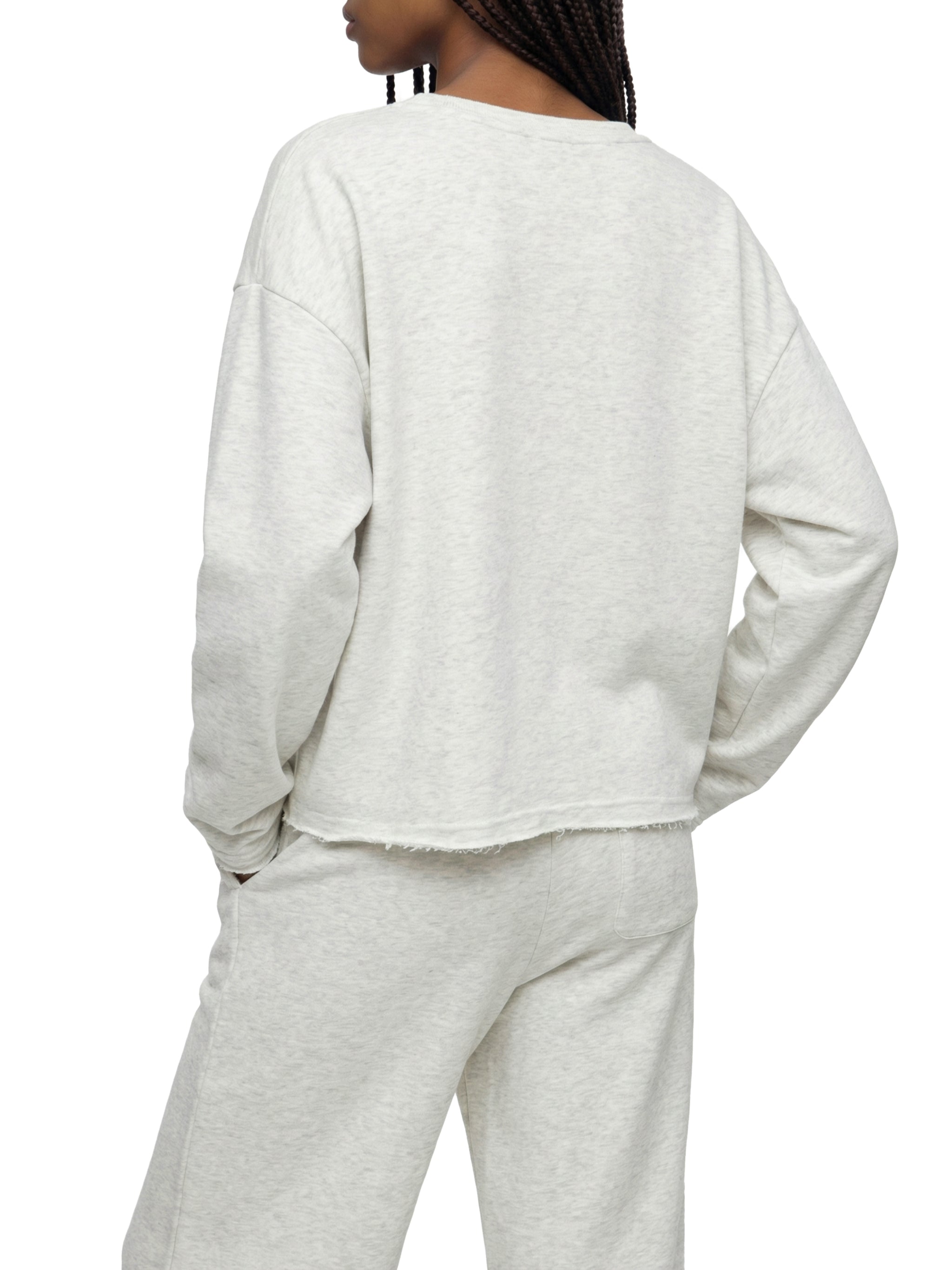 Women's Slim Cropped Full-Zip Hoodie – Fitted Athleisure Zip-Up Sweatshirt