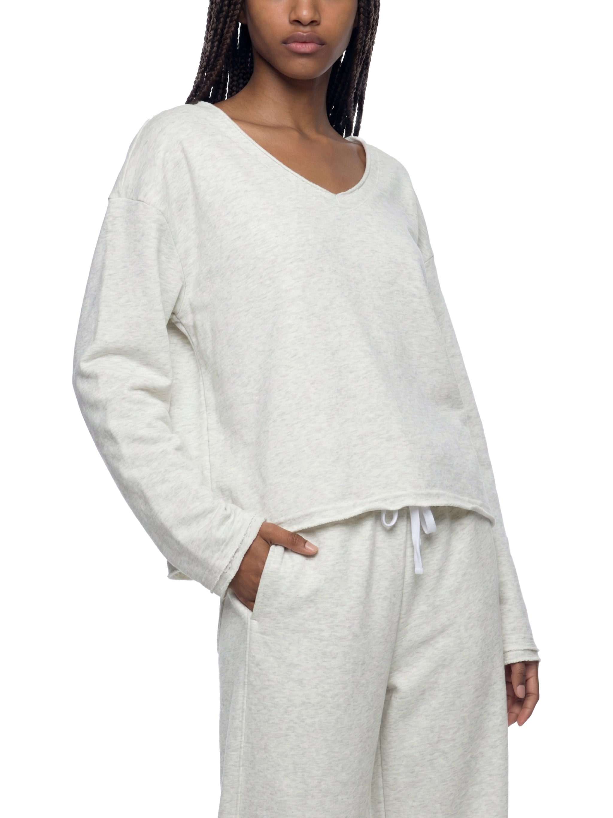 Women's Slim Cropped Full-Zip Hoodie – Fitted Athleisure Zip-Up Sweatshirt