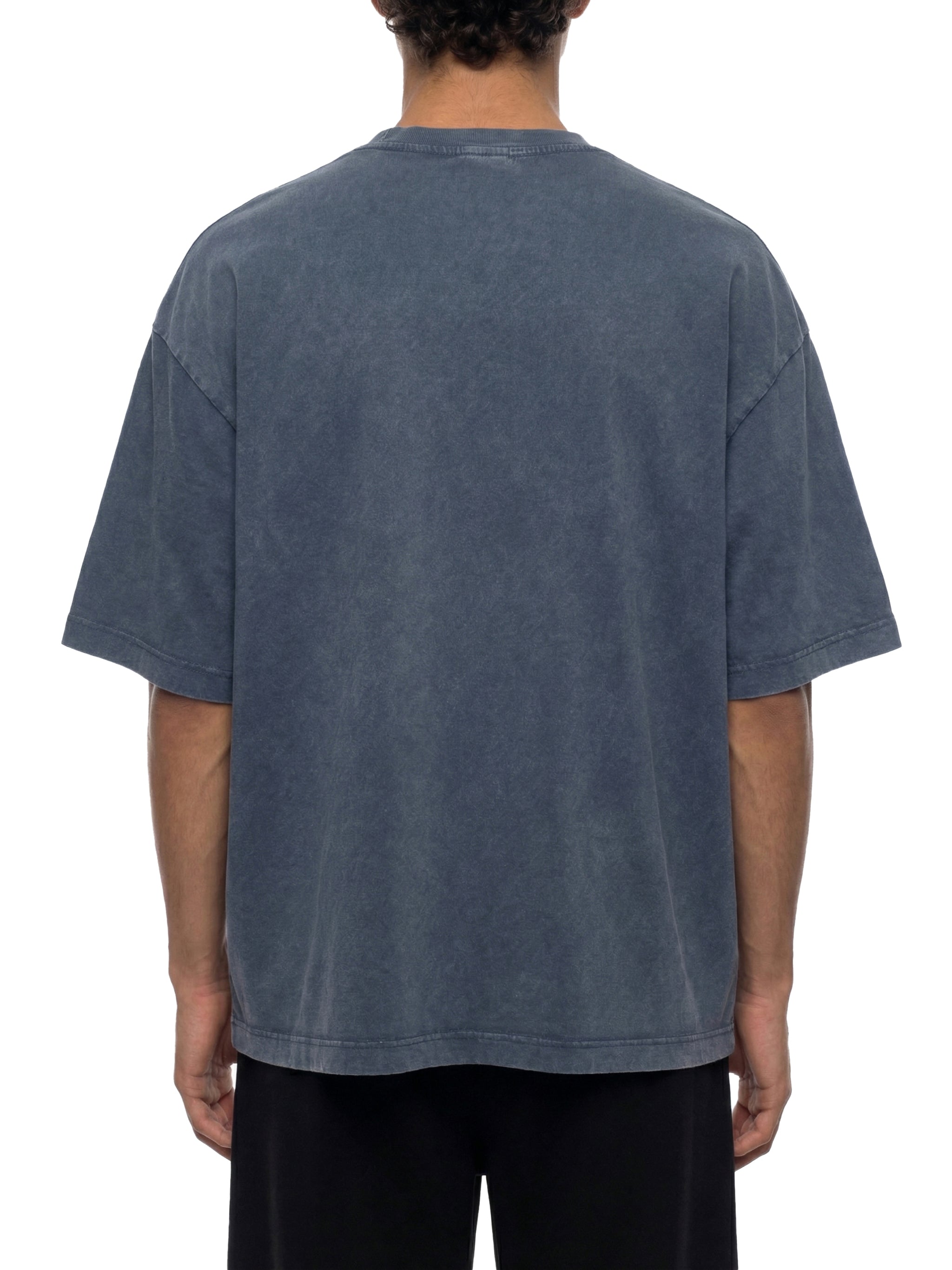 Unisex Vintage Wash Boxy T-Shirt – Oversized Heavyweight Faded Streetwear Tee