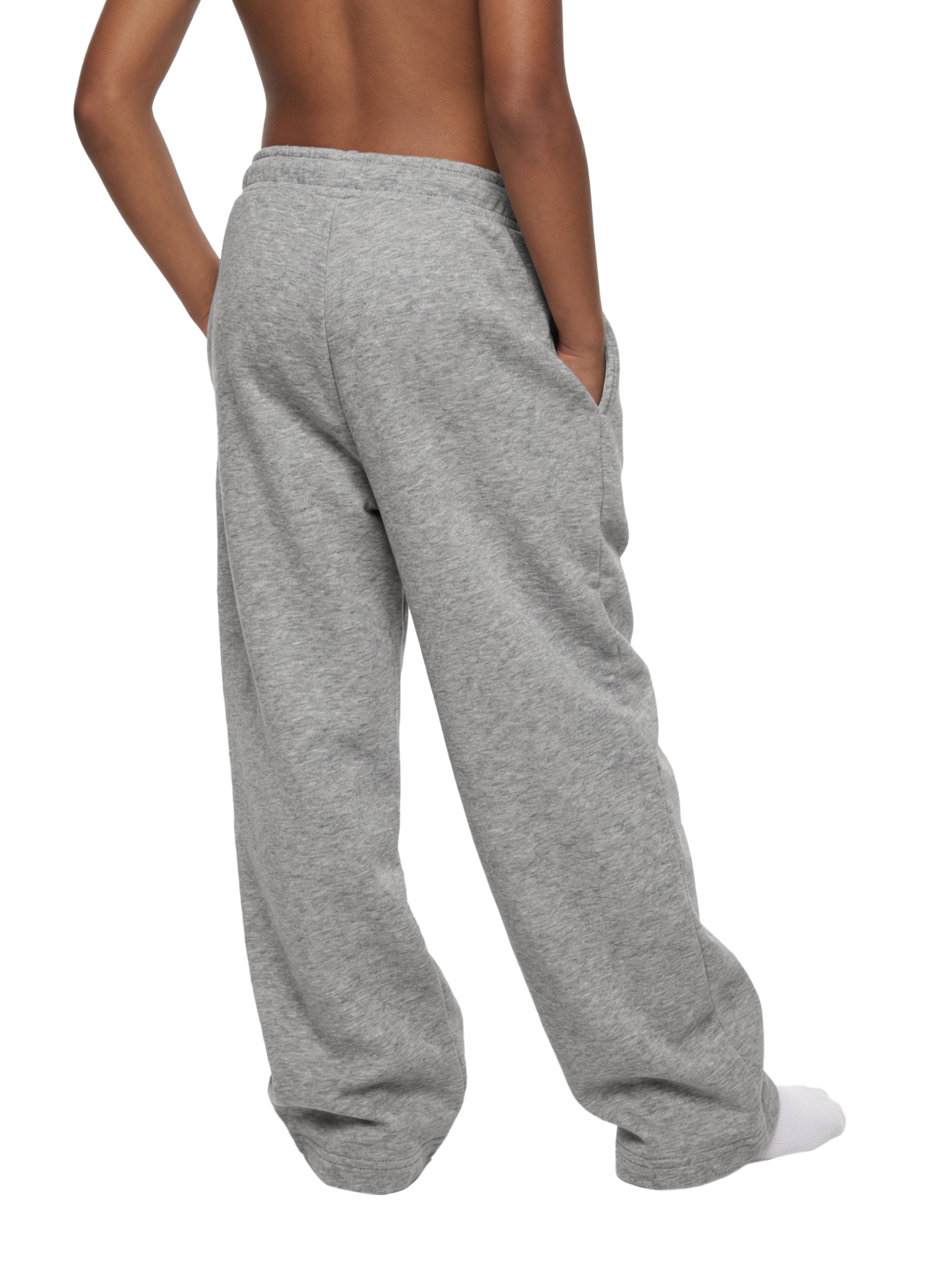 Kids' Loose Wide Leg Sweatpants – Soft Everyday Fleece Lounge Pants