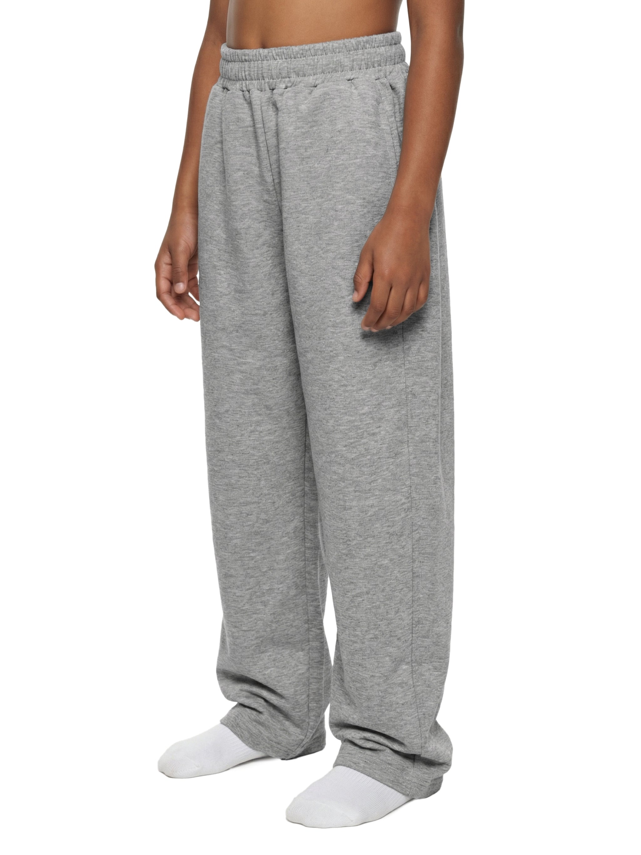 Kids' Loose Wide Leg Sweatpants – Soft Everyday Fleece Lounge Pants
