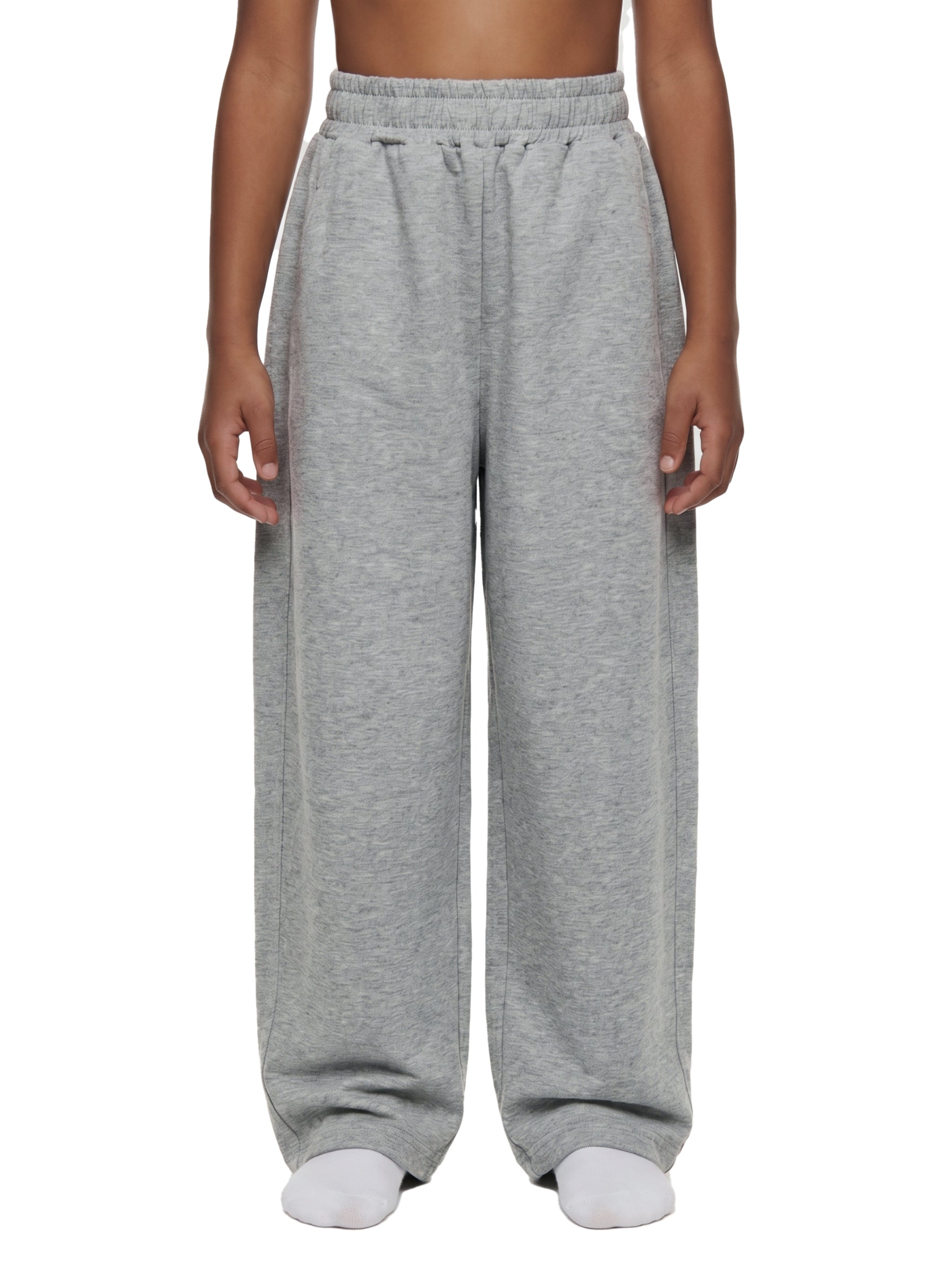 Kids' Loose Wide Leg Sweatpants – Soft Everyday Fleece Lounge Pants