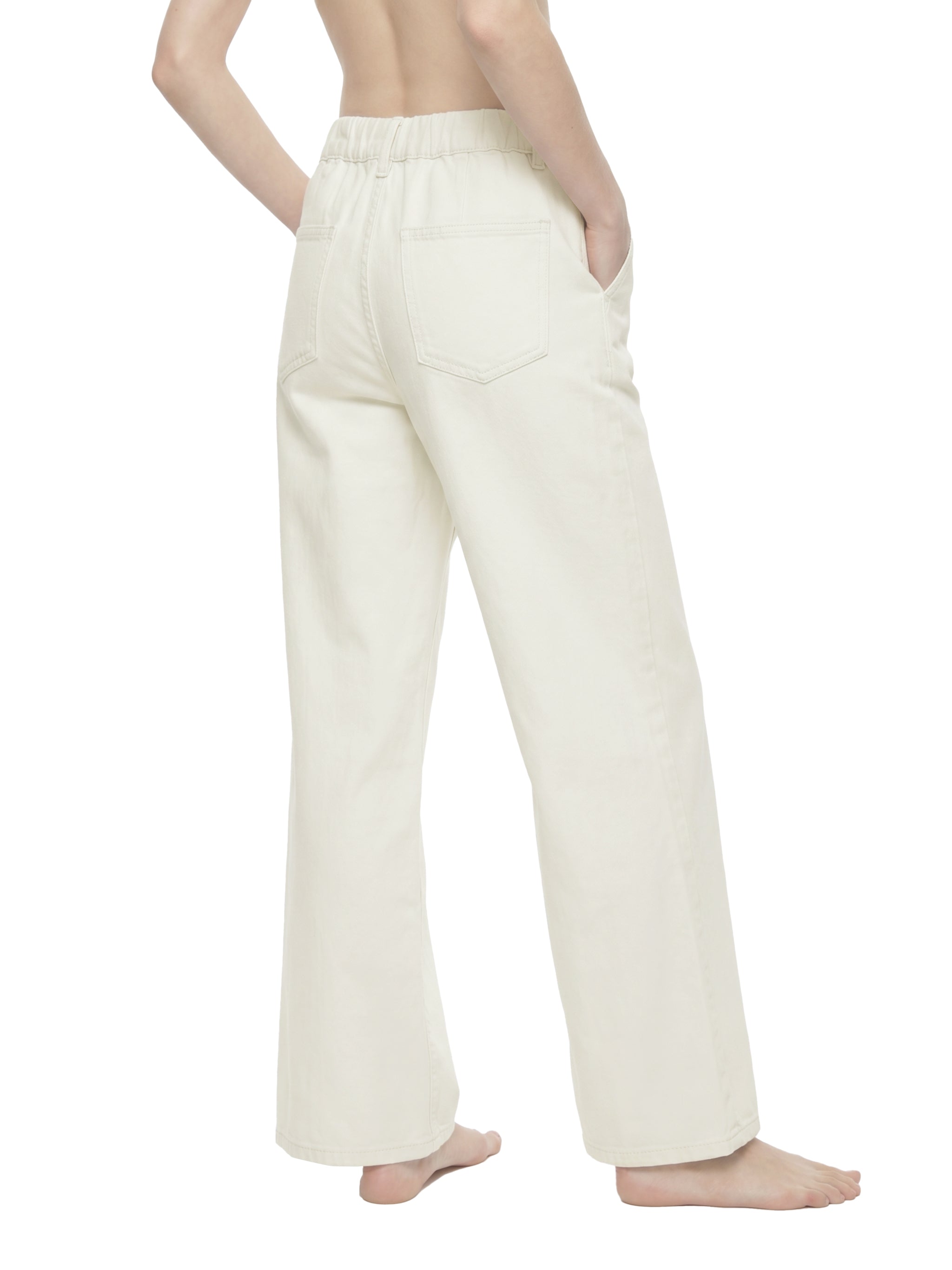 Women's High-Waisted Flared Leg Jeans – Stretch Denim Bootcut Jeans